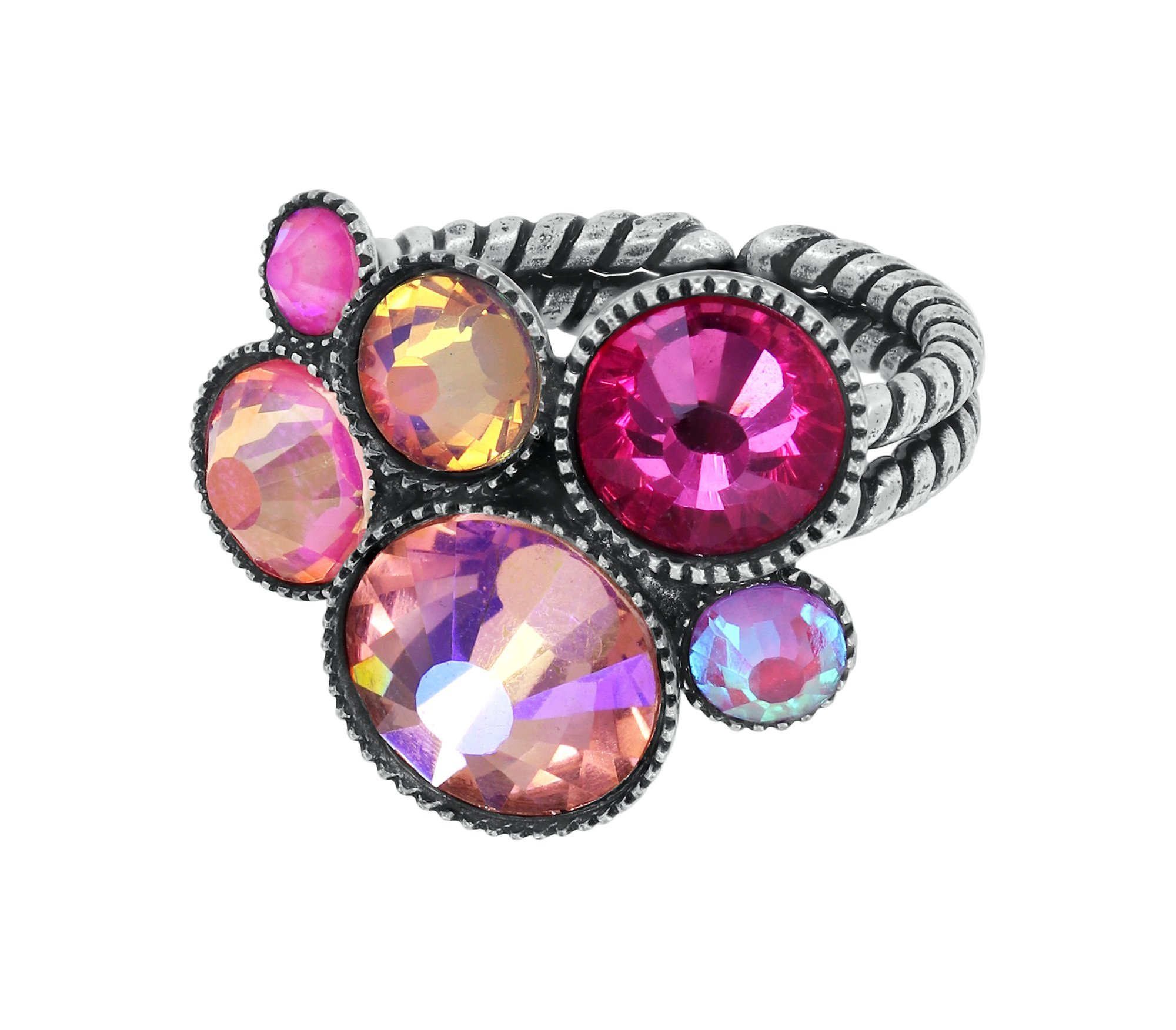 image for Ring Water Cascade Glam Pink  