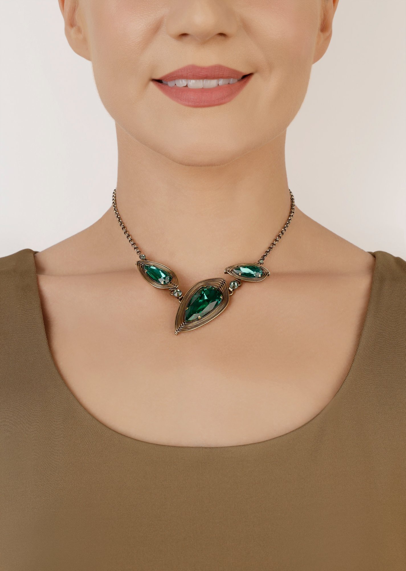image pour Collier Amazonia Vert  