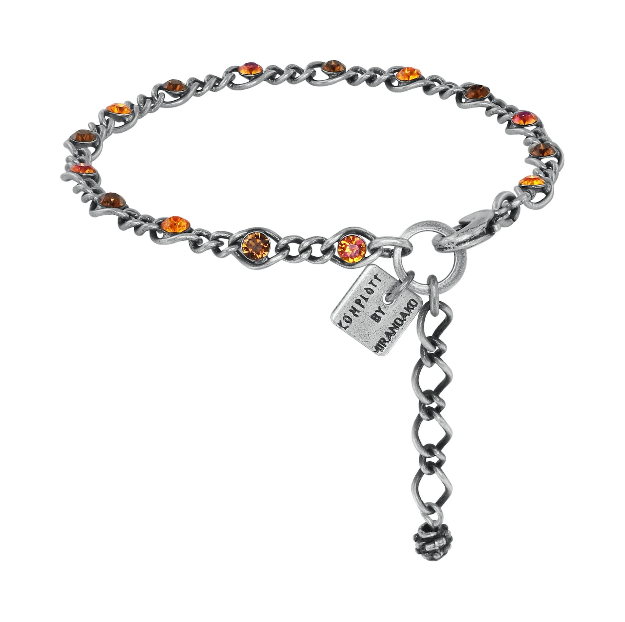 image pour Bracelet Magic Fireball Marron / Orange  mini