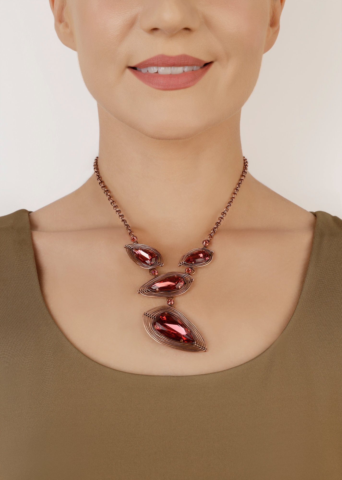 image for Necklace Amazonia Coralline  