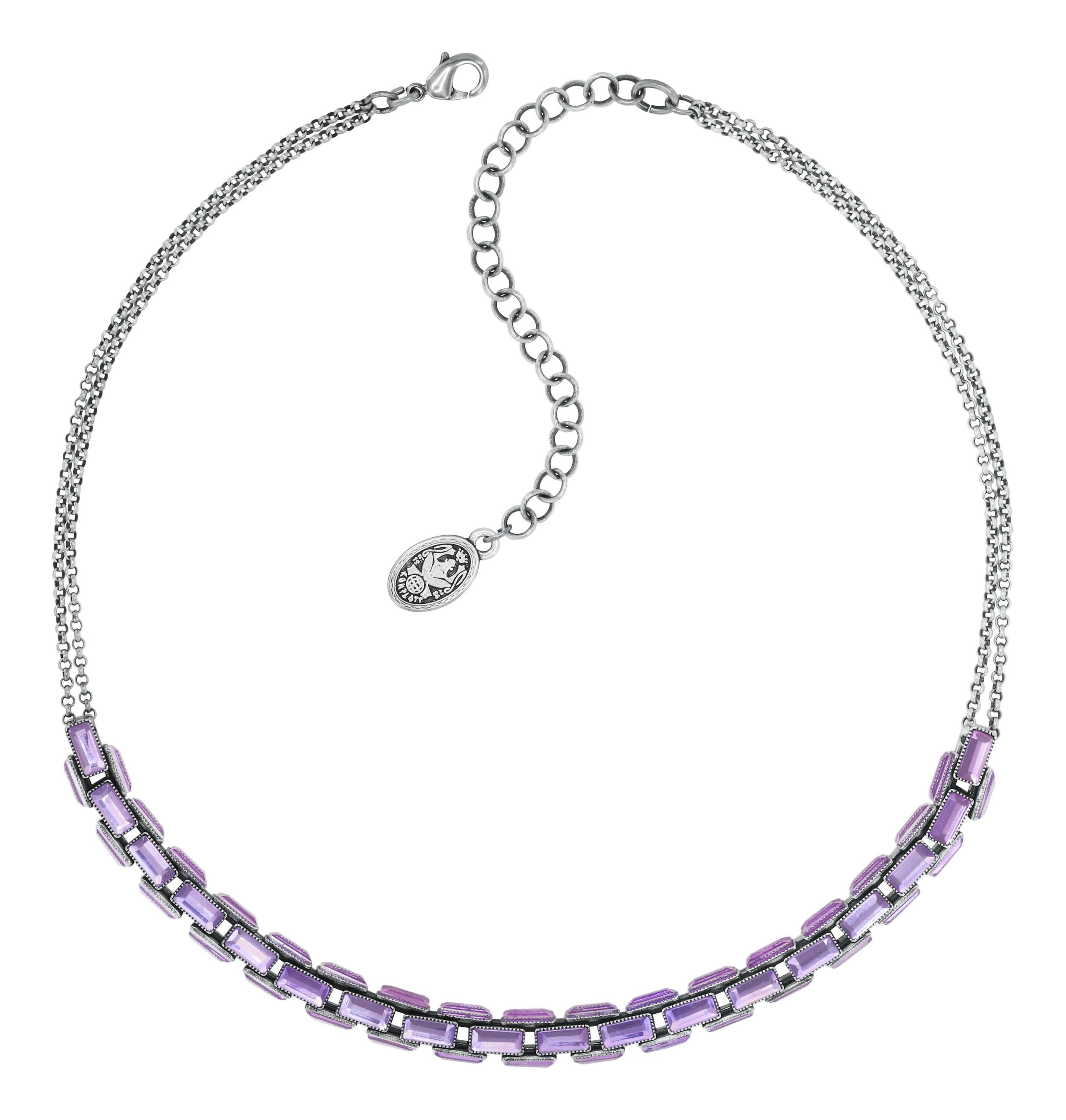 image for Necklace Industrial Snake Lila  