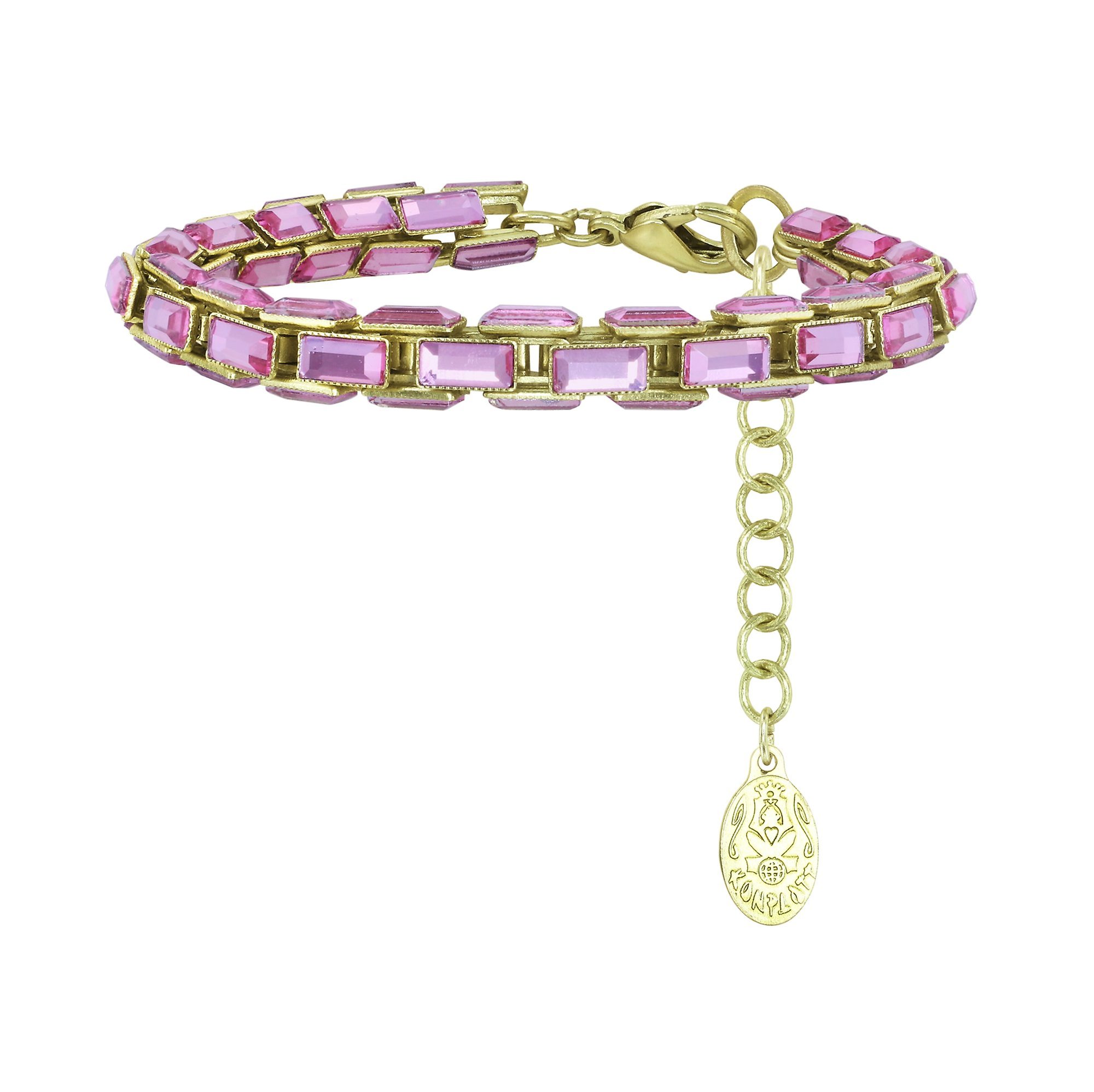 Bild für Armband Industrial Snake Pink  