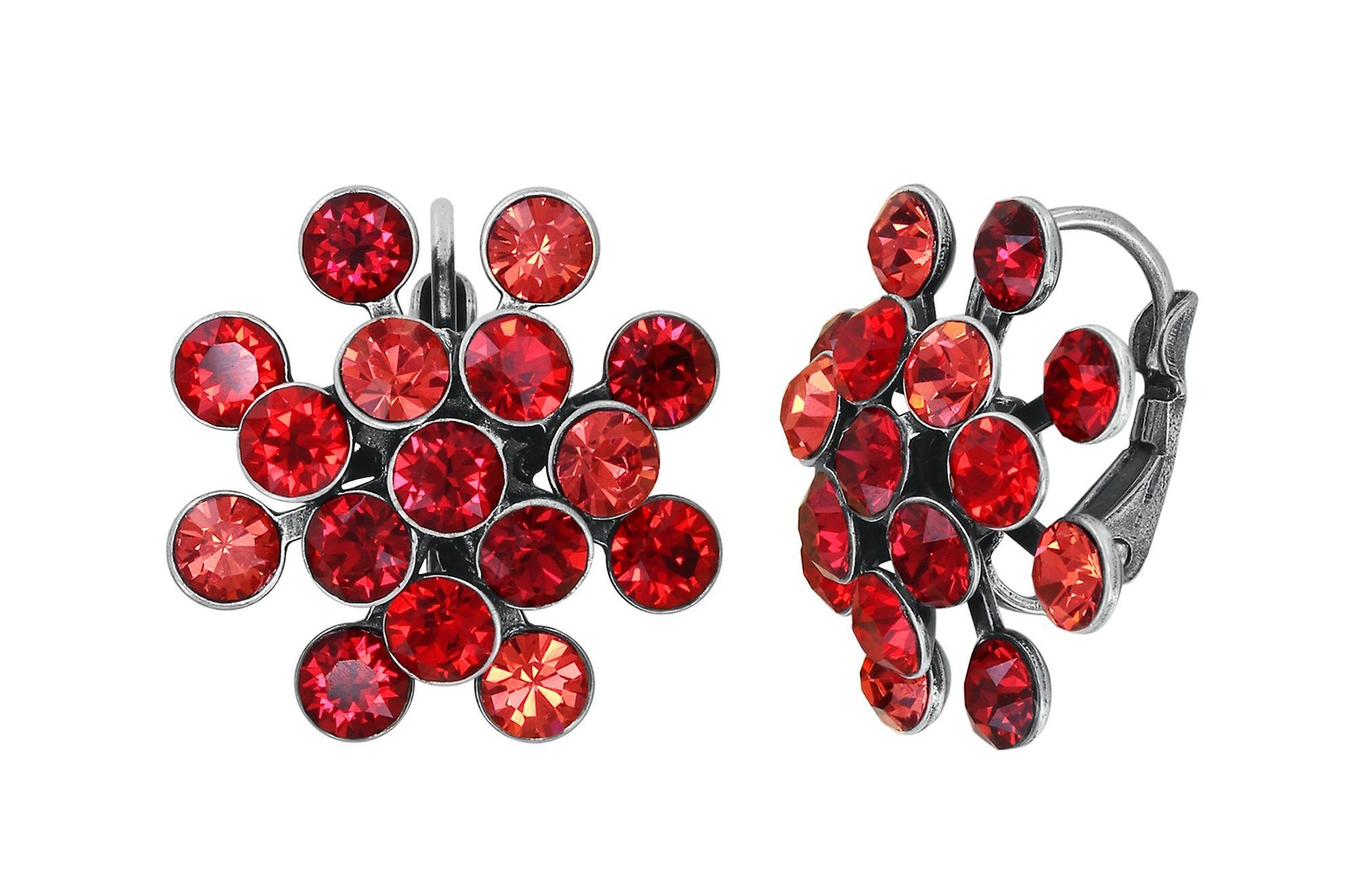 image for Earring Eurowire Magic Fireball Coralline / Red  Classic Size (21mm Ø)