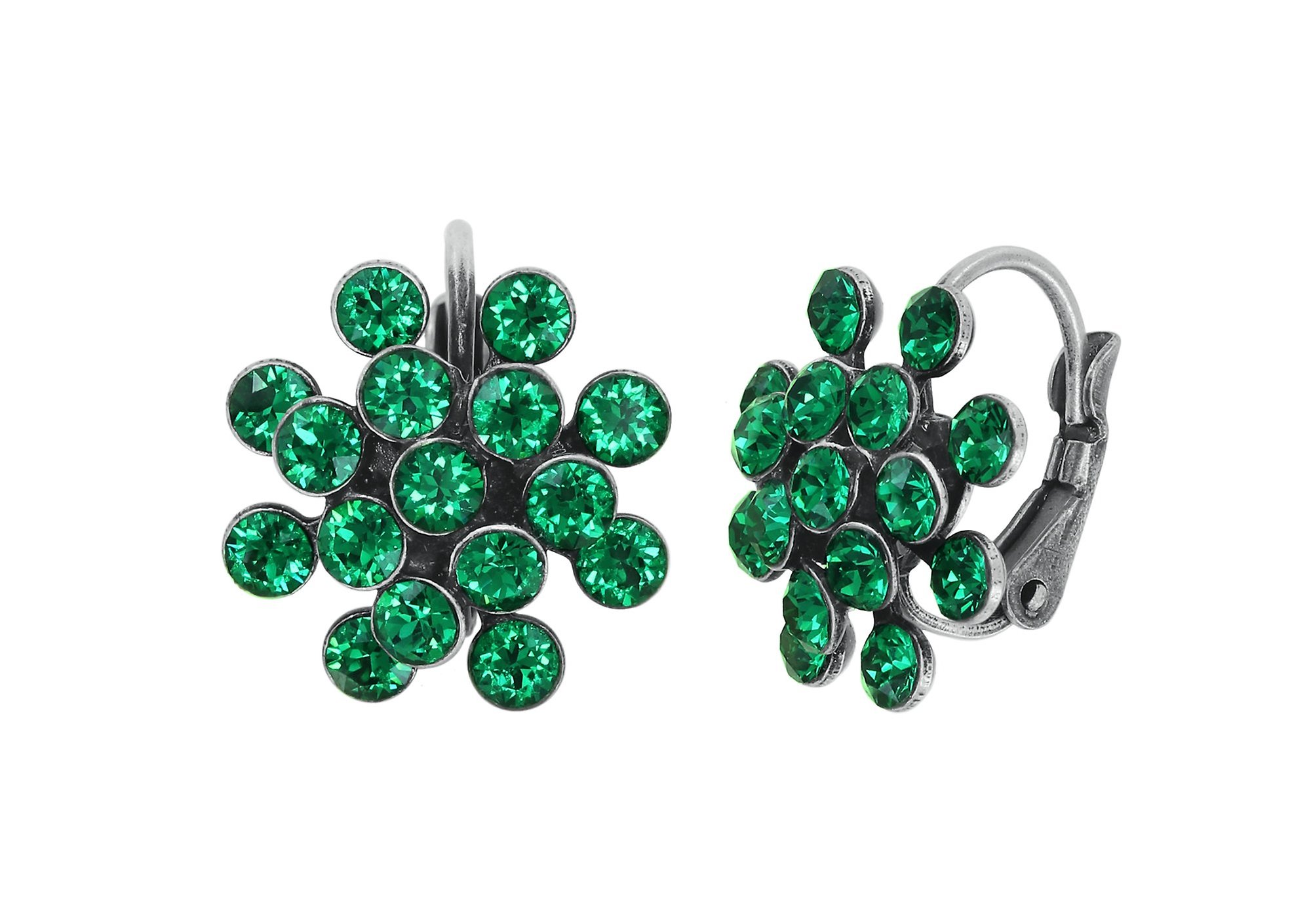 image for Earring eurowire Magic Fireball Green  mini