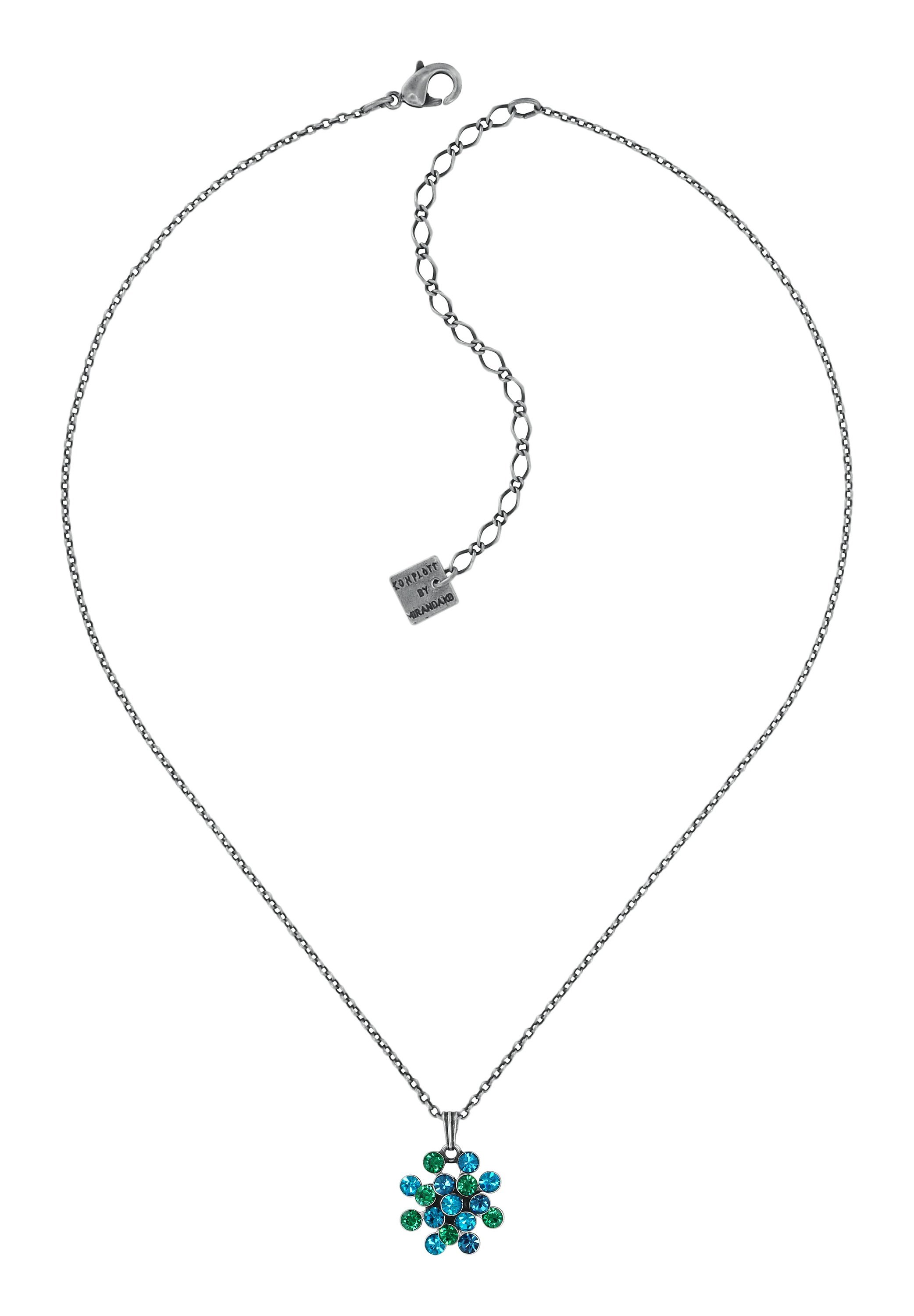 image pour Collier pendant Magic Fireball Bleu / Vert  mini