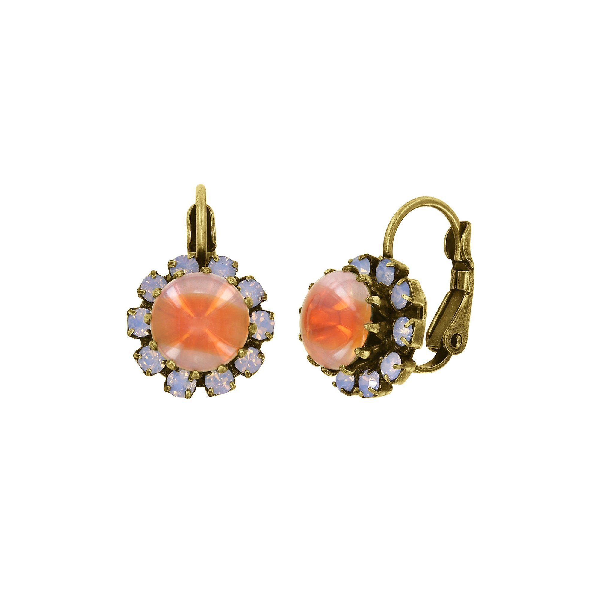 image for Earring Eurowire Sabrina Vintage Orange  