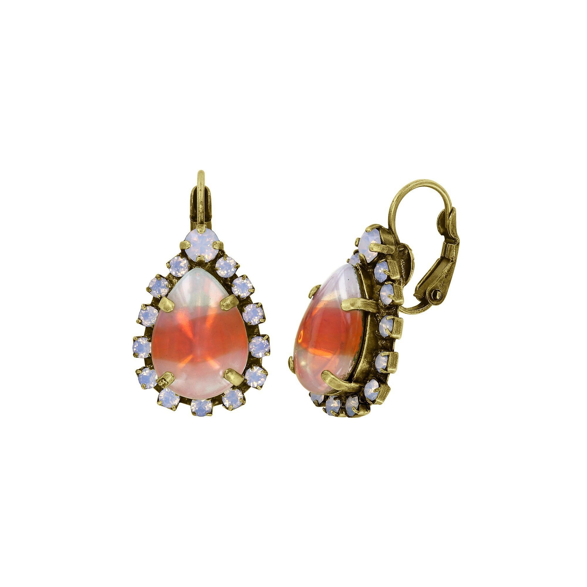 image for Earring Eurowire Sabrina Vintage Orange  