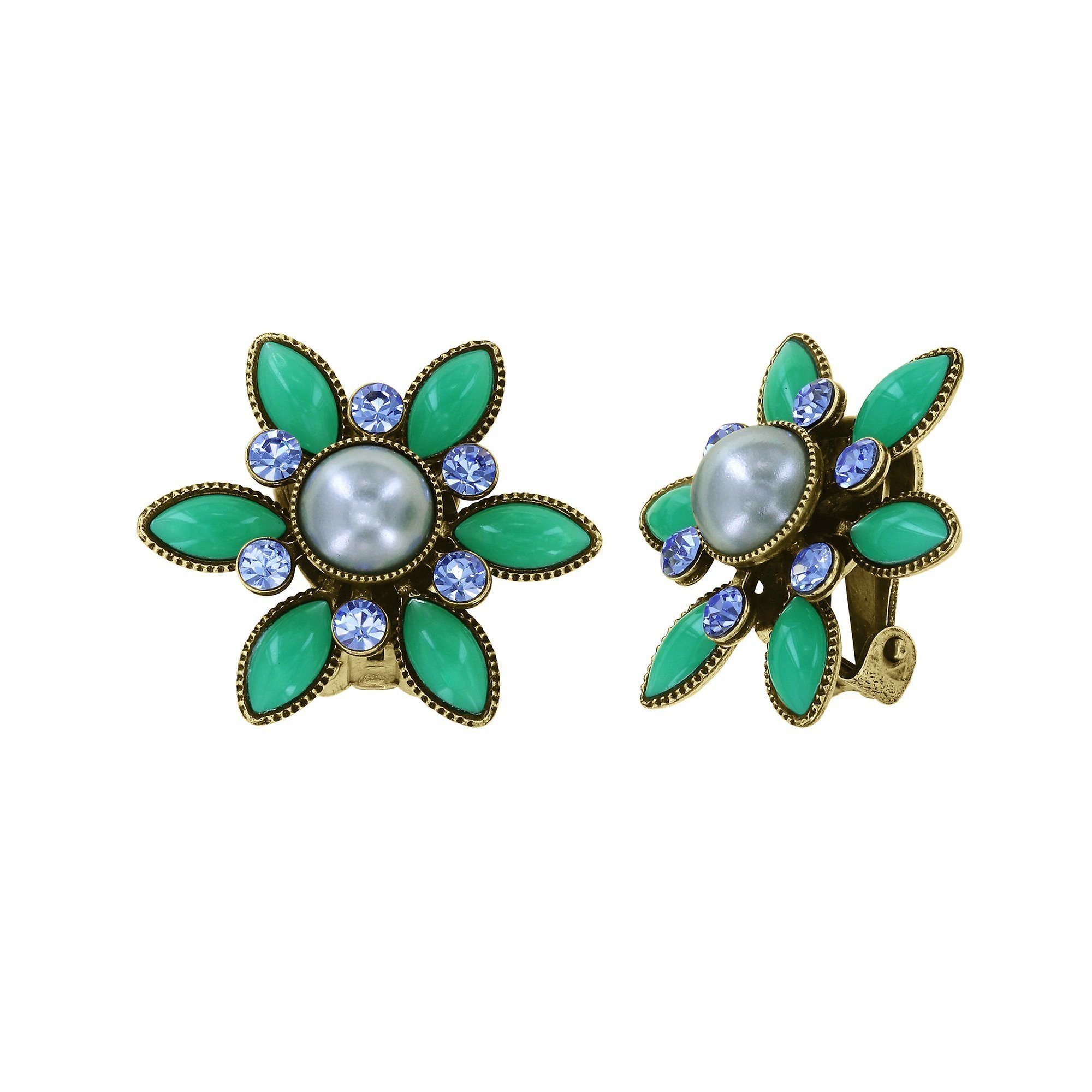 image for Earring Clip Margarita Green  