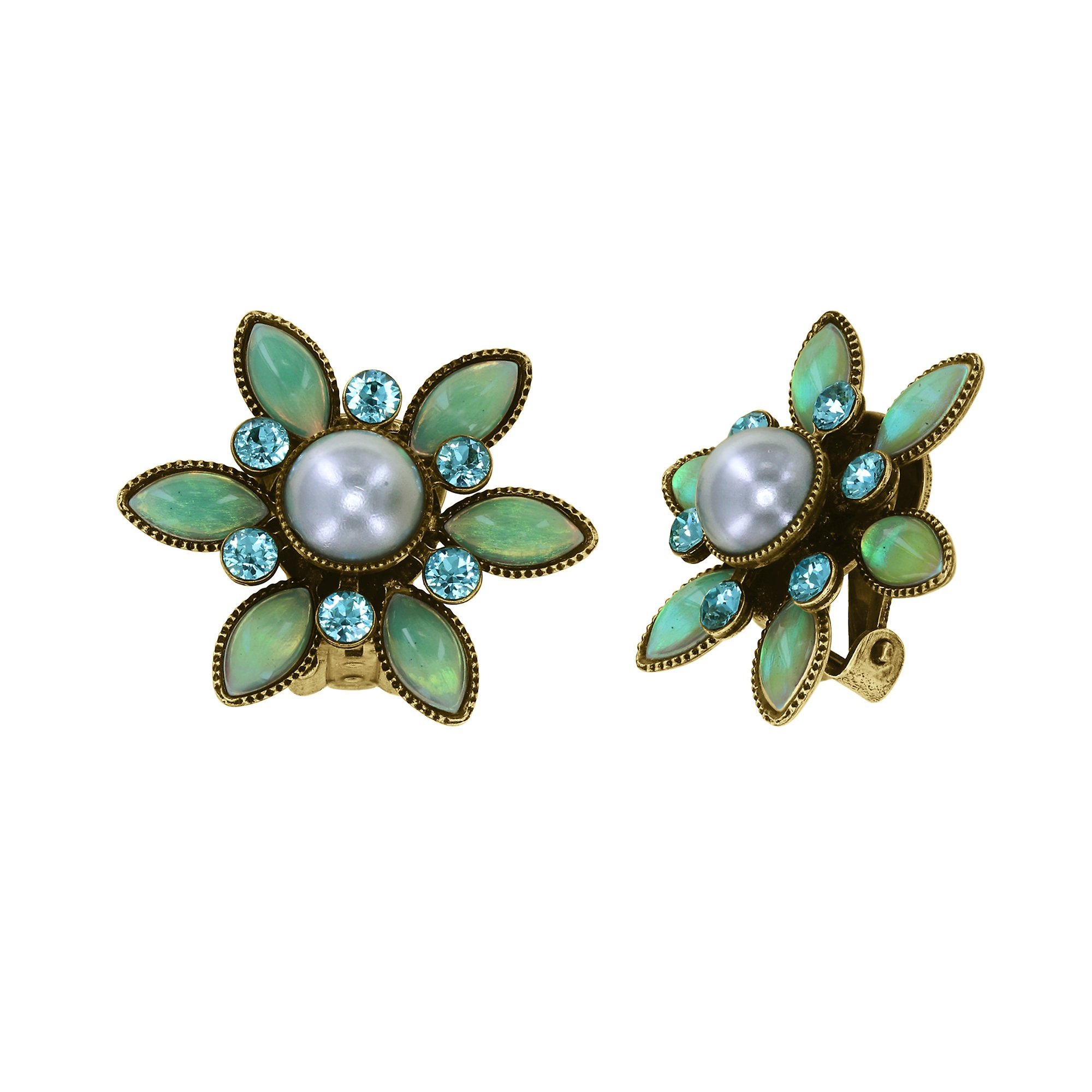 image for Earring Clip Margarita Green  