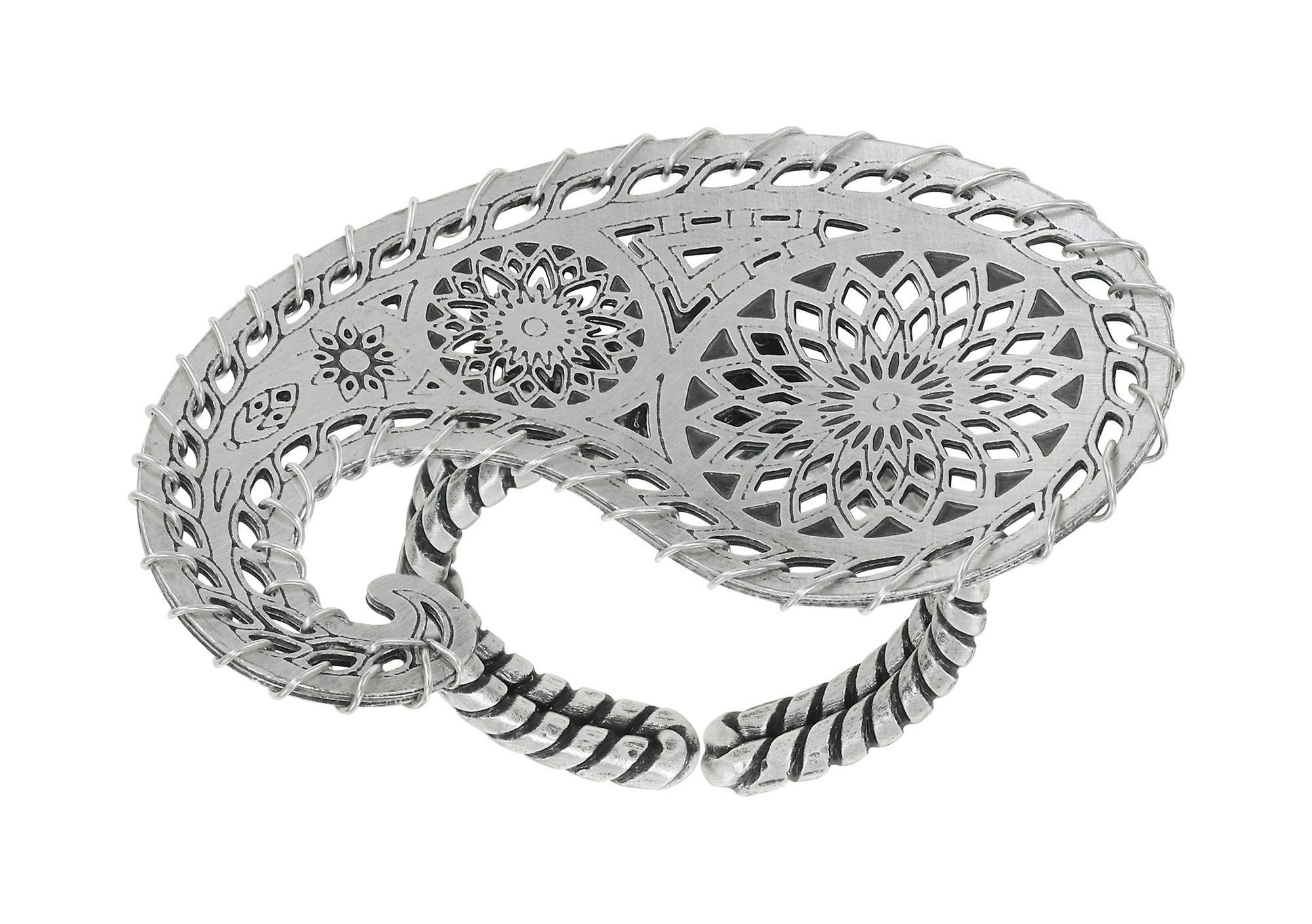 image for Ring Paisley Silver  size M