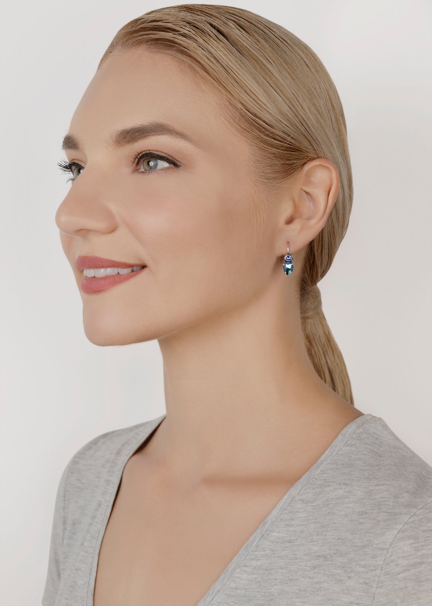 image pour Boucles d'oreilles Eurowire Daily Desire Bleu  
