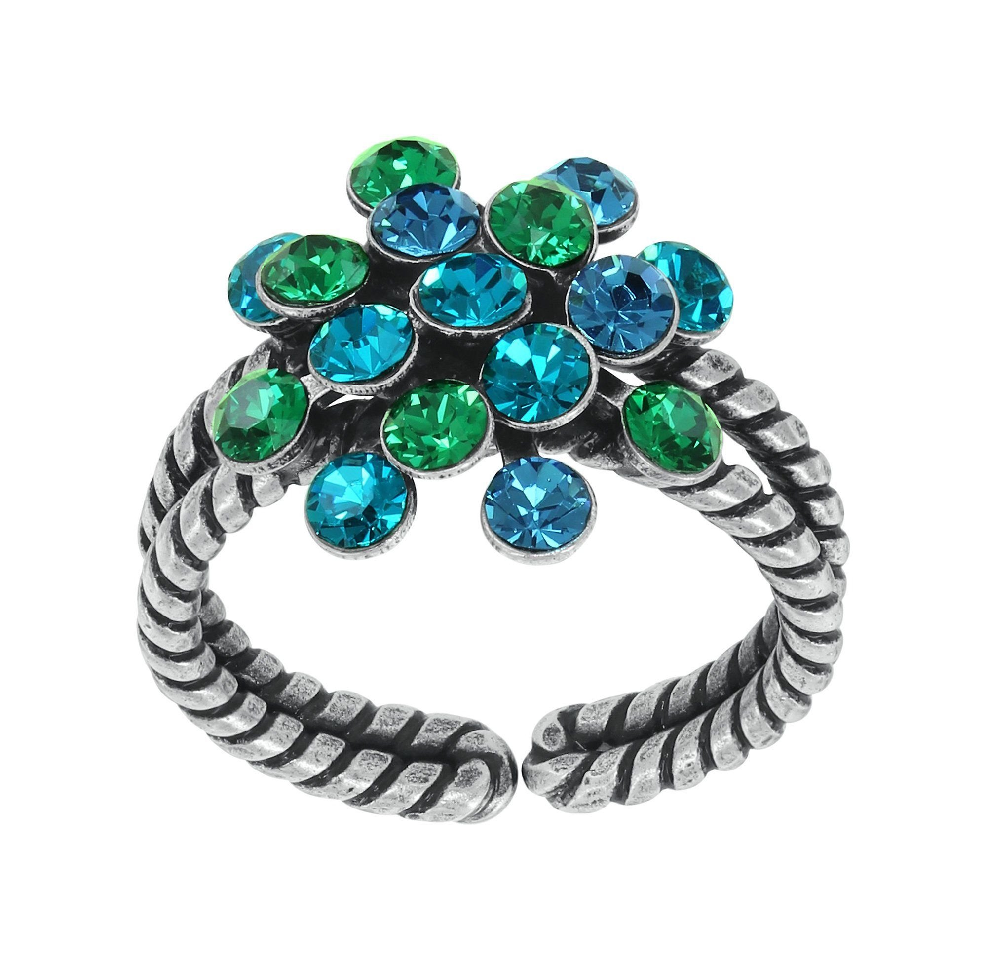 image pour Anneau Magic Fireball Bleu / Vert  mini