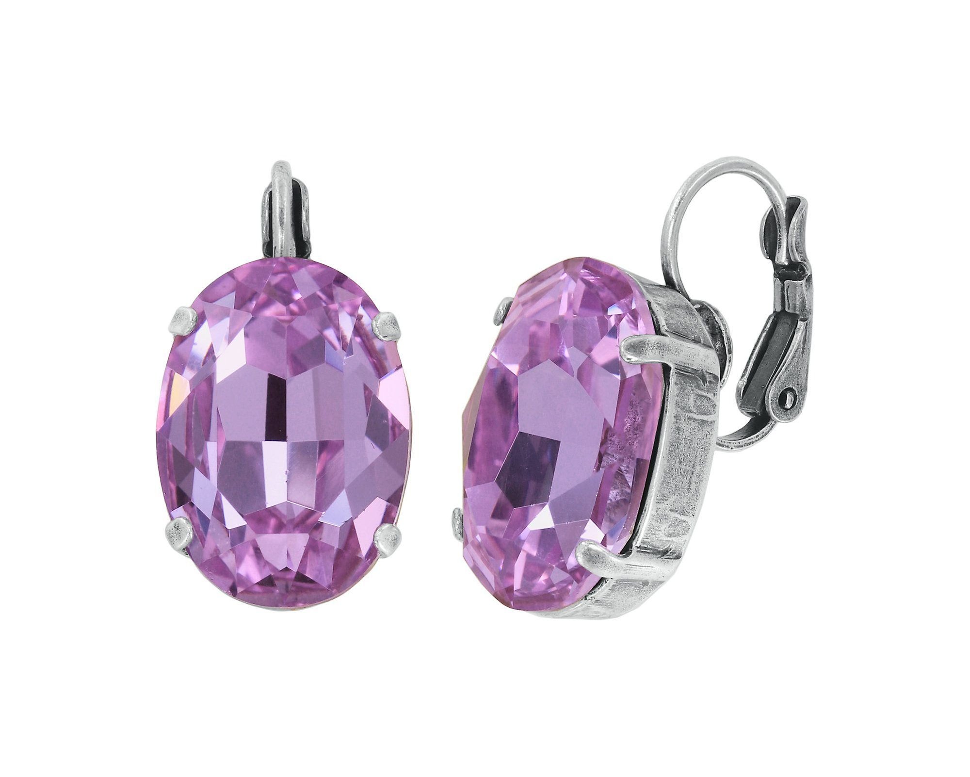 image pour Boucles d'oreilles Eurowire Artdecode Lila  