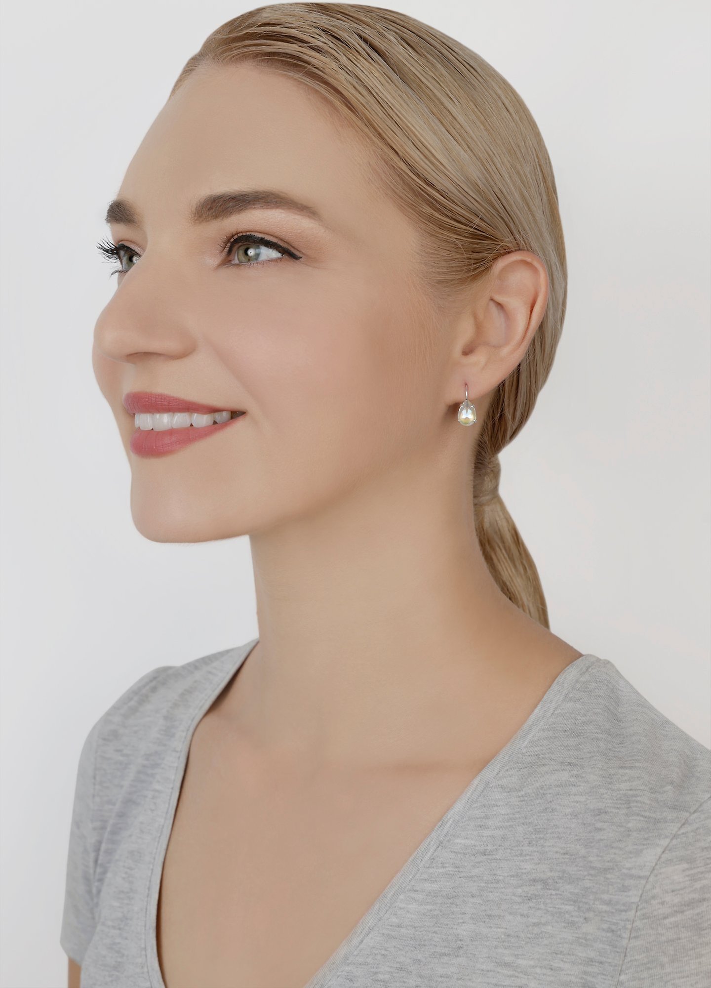 image for Earring Eurowire Daily Desire White  