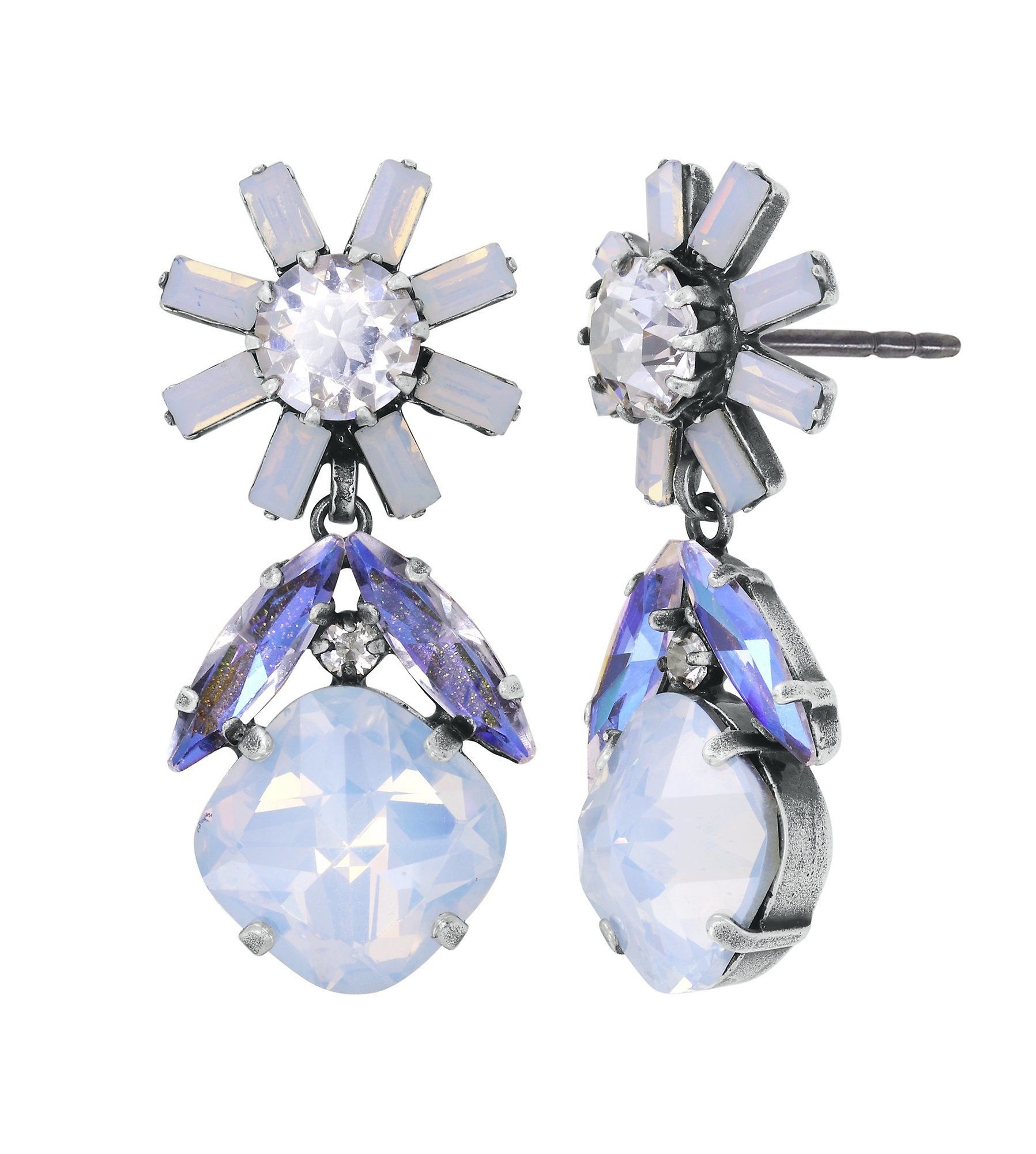 image pour Clou d'oreille pendant Artdecode Blanc  