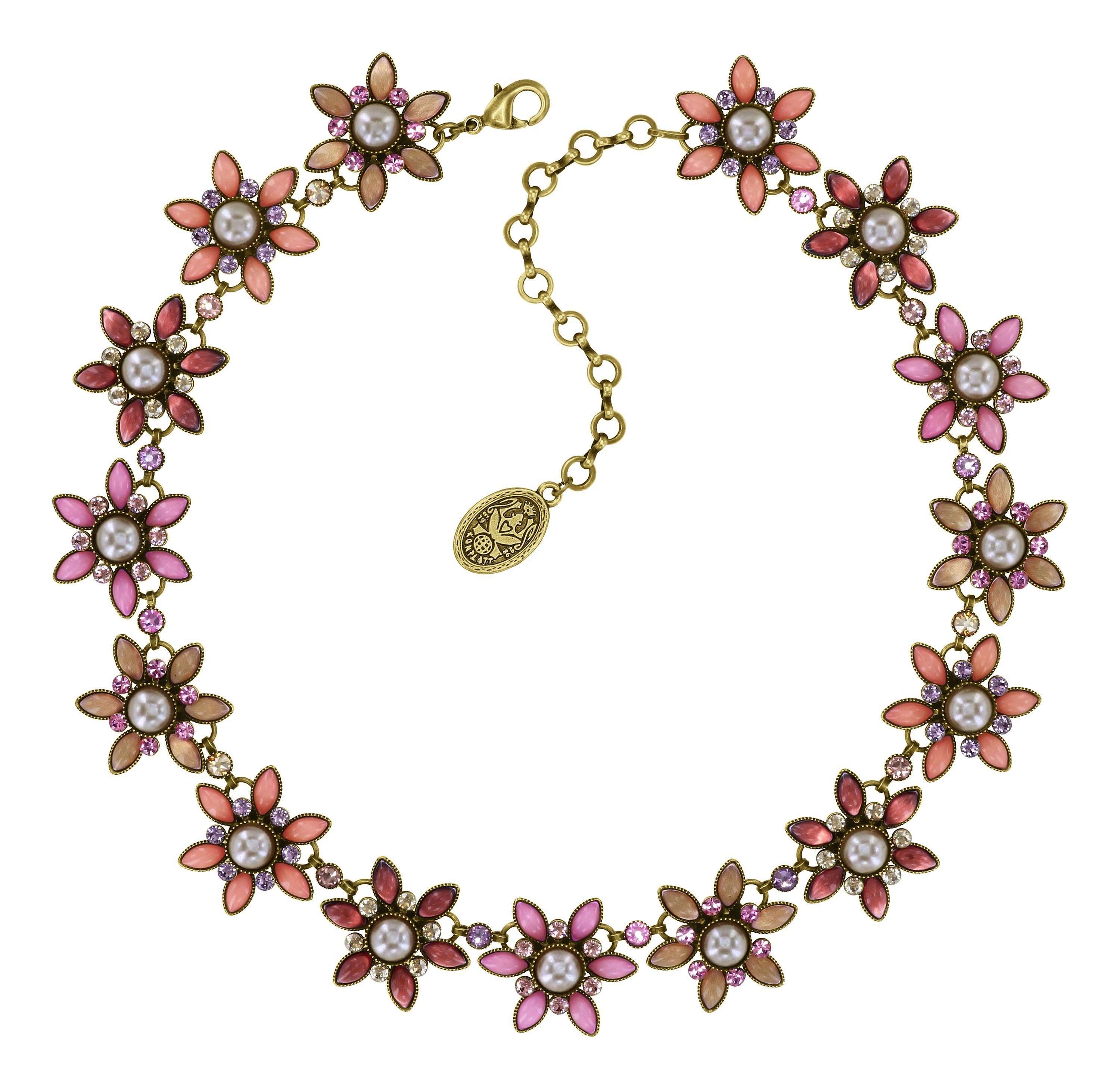 image for Necklace Margarita Beige / Pink  