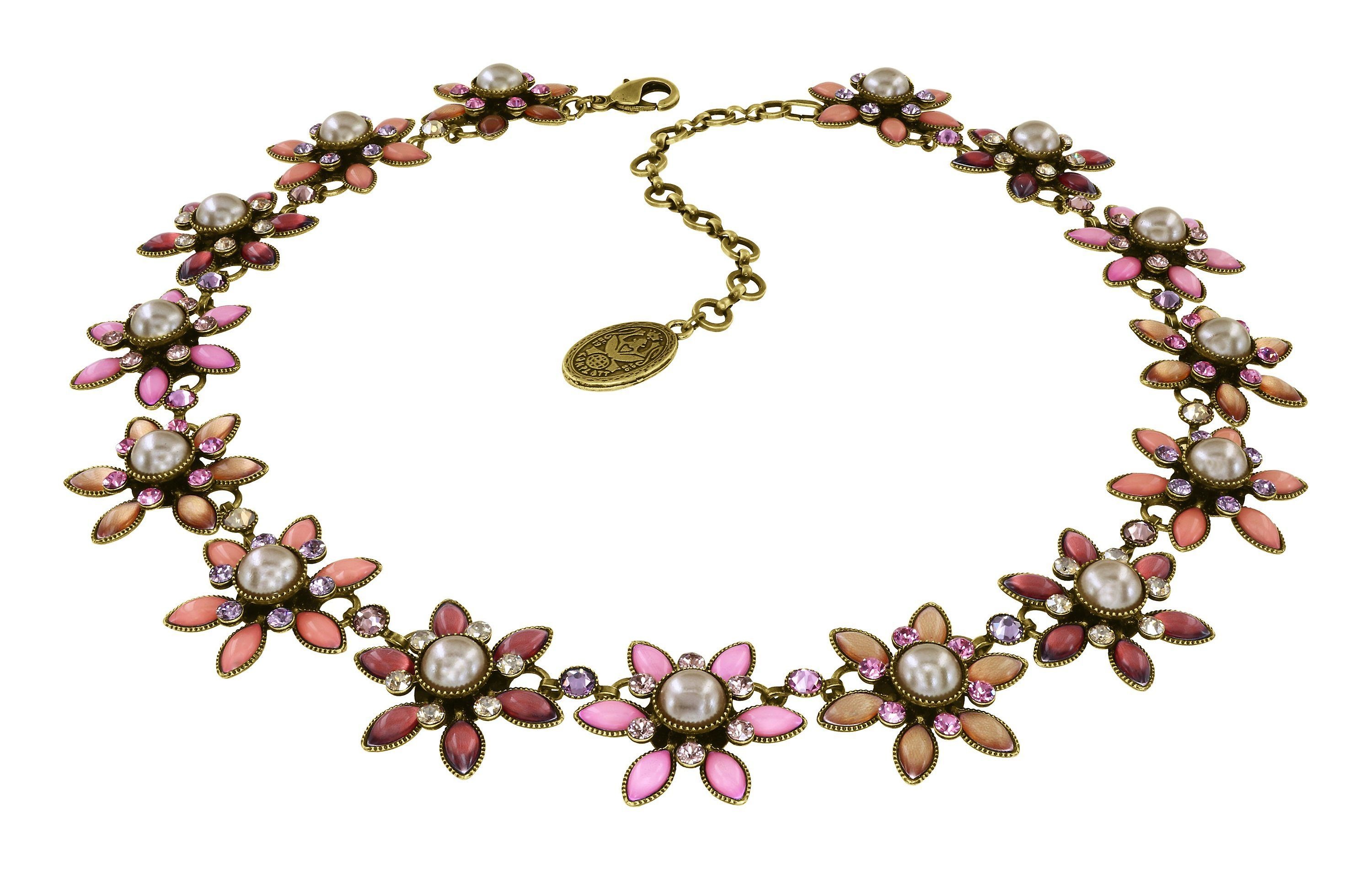 image for Necklace Margarita Beige / Pink  