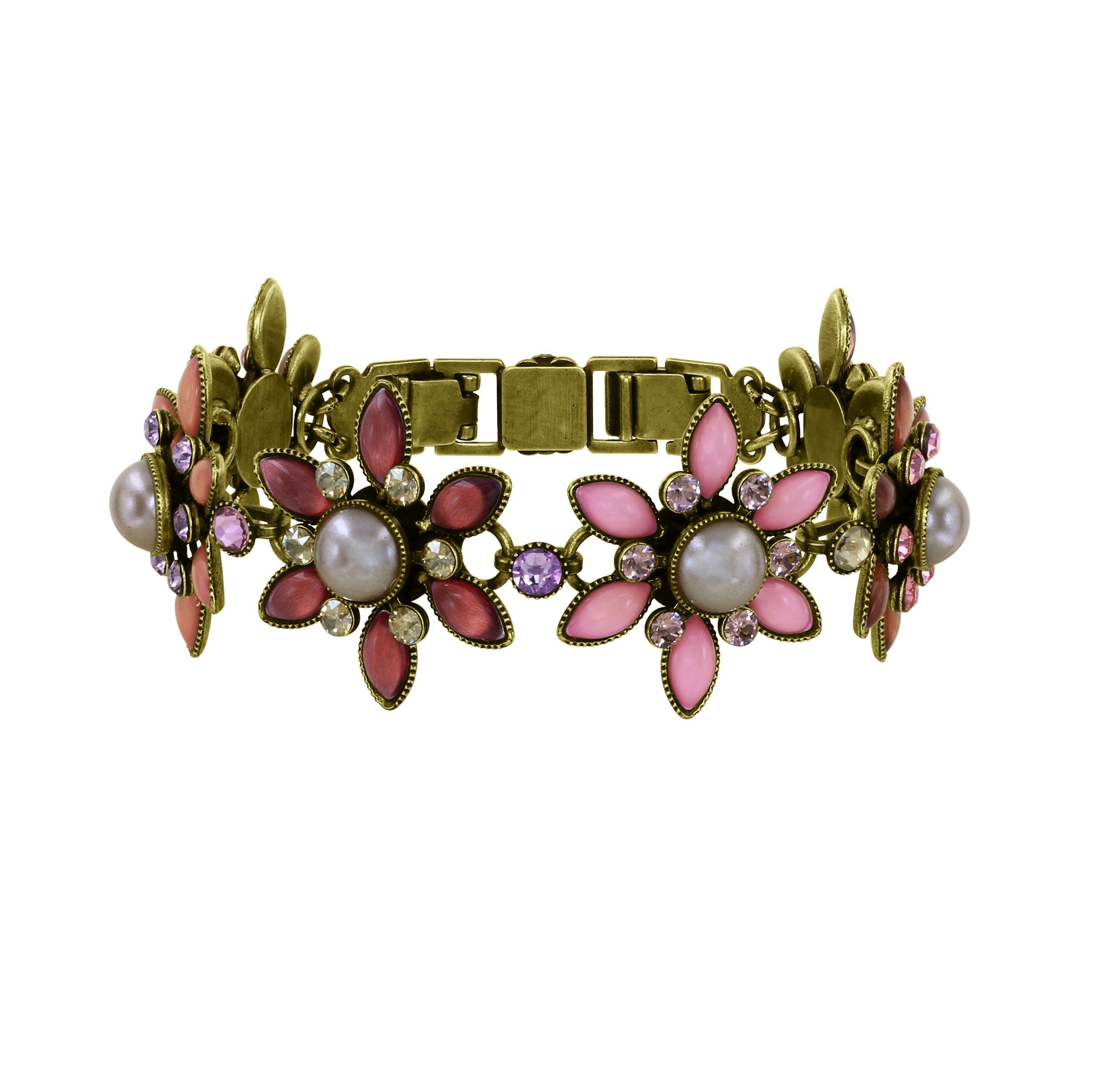 image for Bracelet Margarita Beige / Pink  