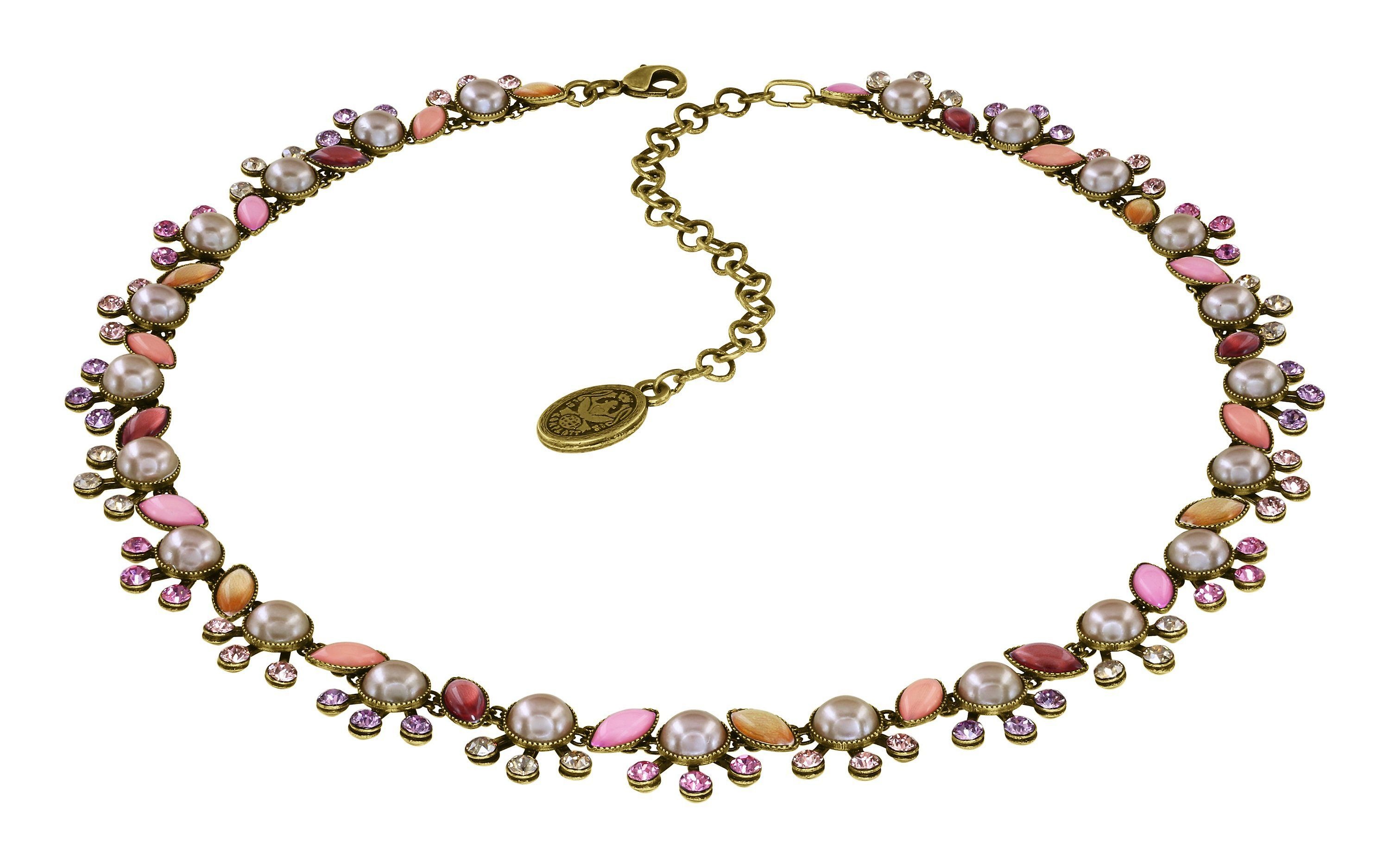 image for Necklace Margarita Beige / Pink  