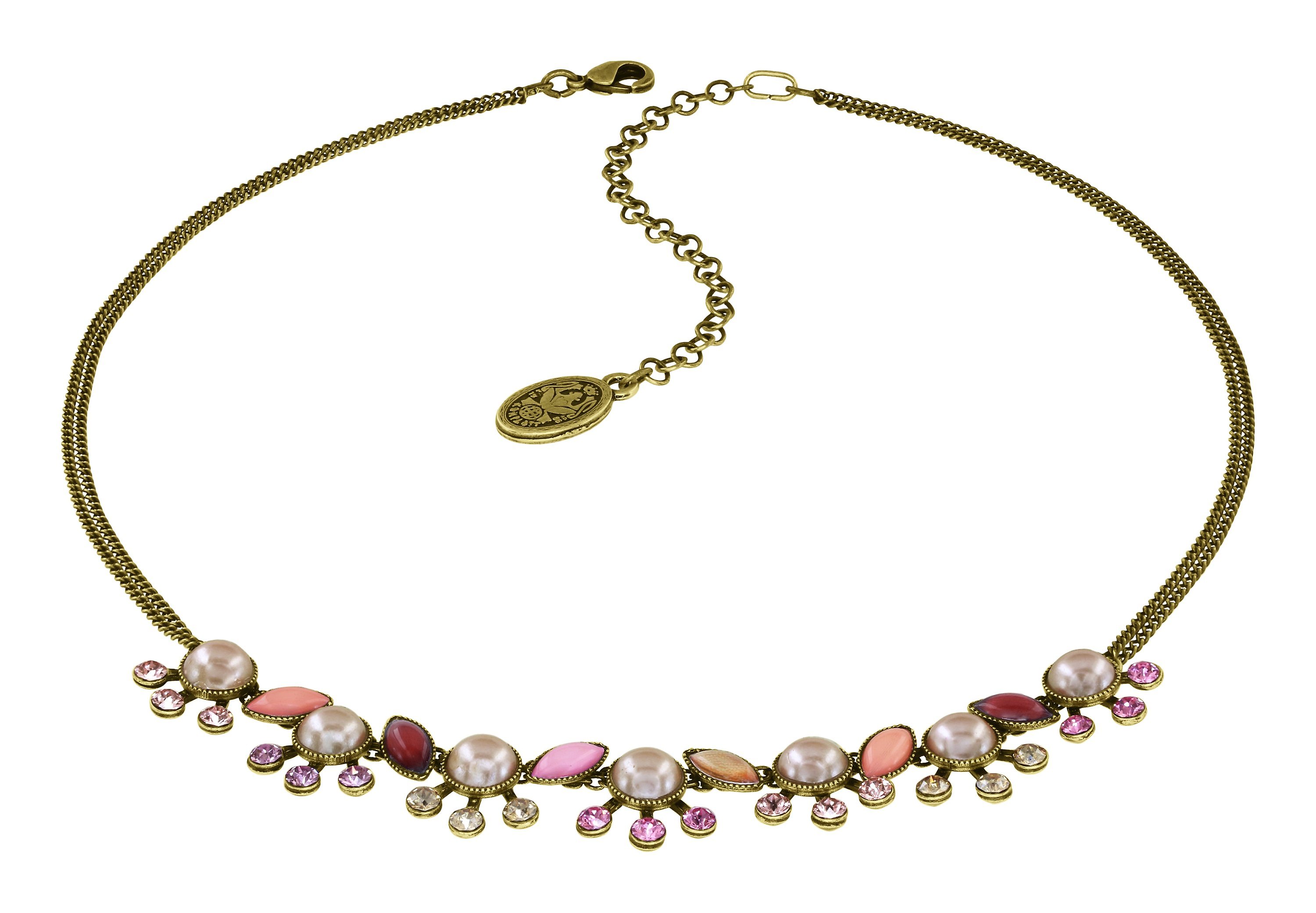 image for Necklace Margarita Beige / Pink  