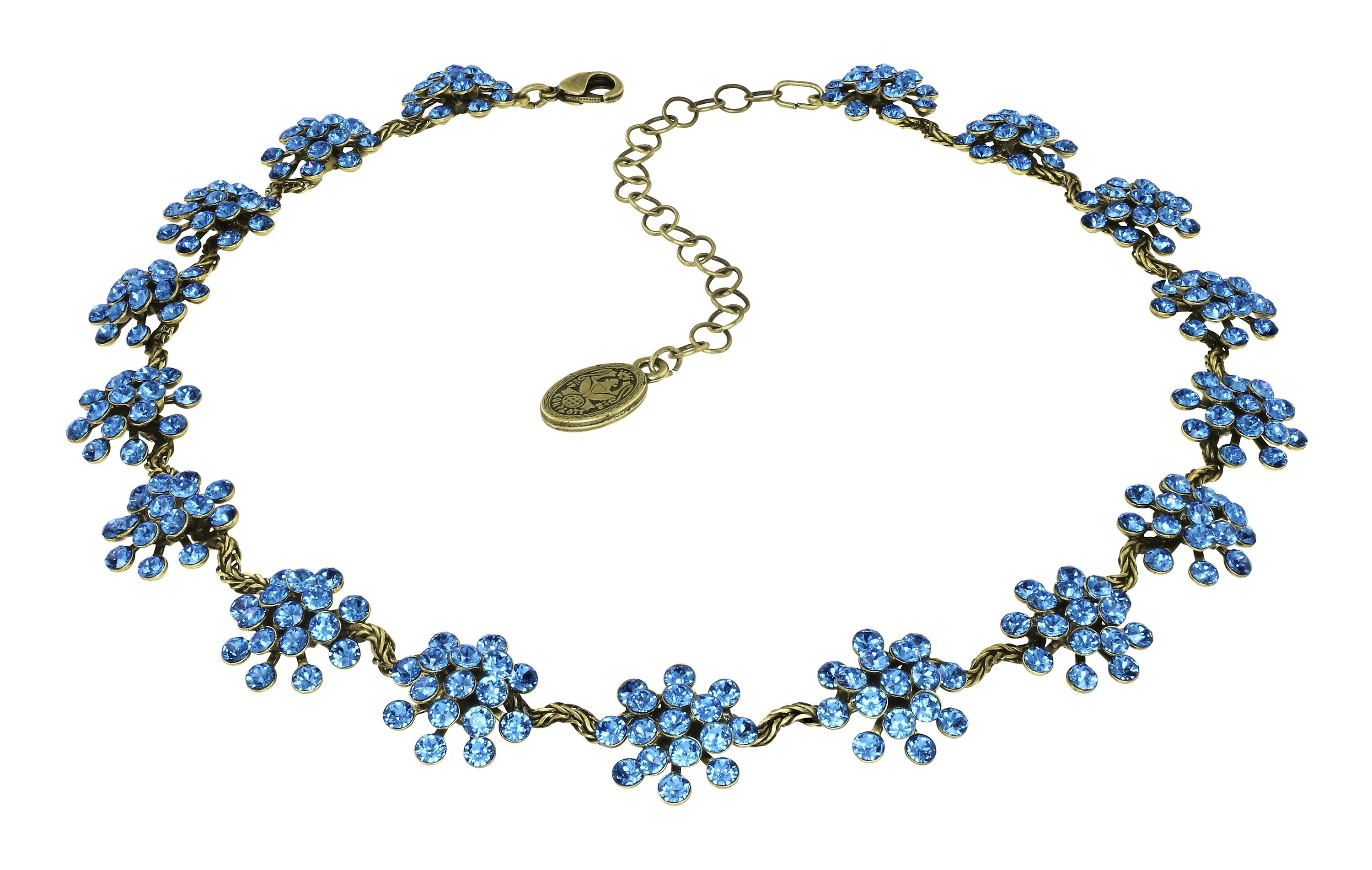 Bild für Halskette Collier Magic Fireball Blau  mini