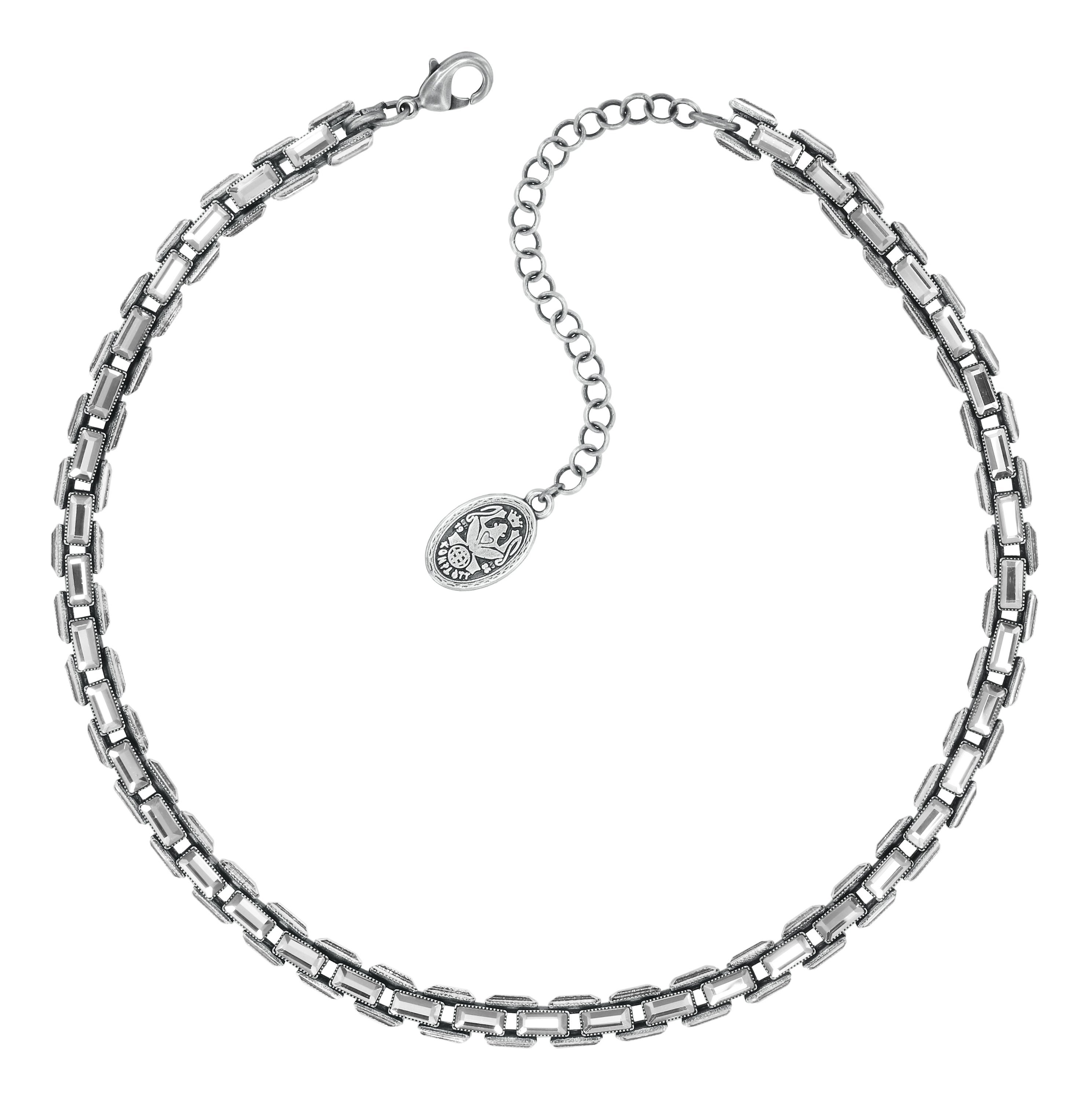 image pour Collier Industrial Snake Blanc  