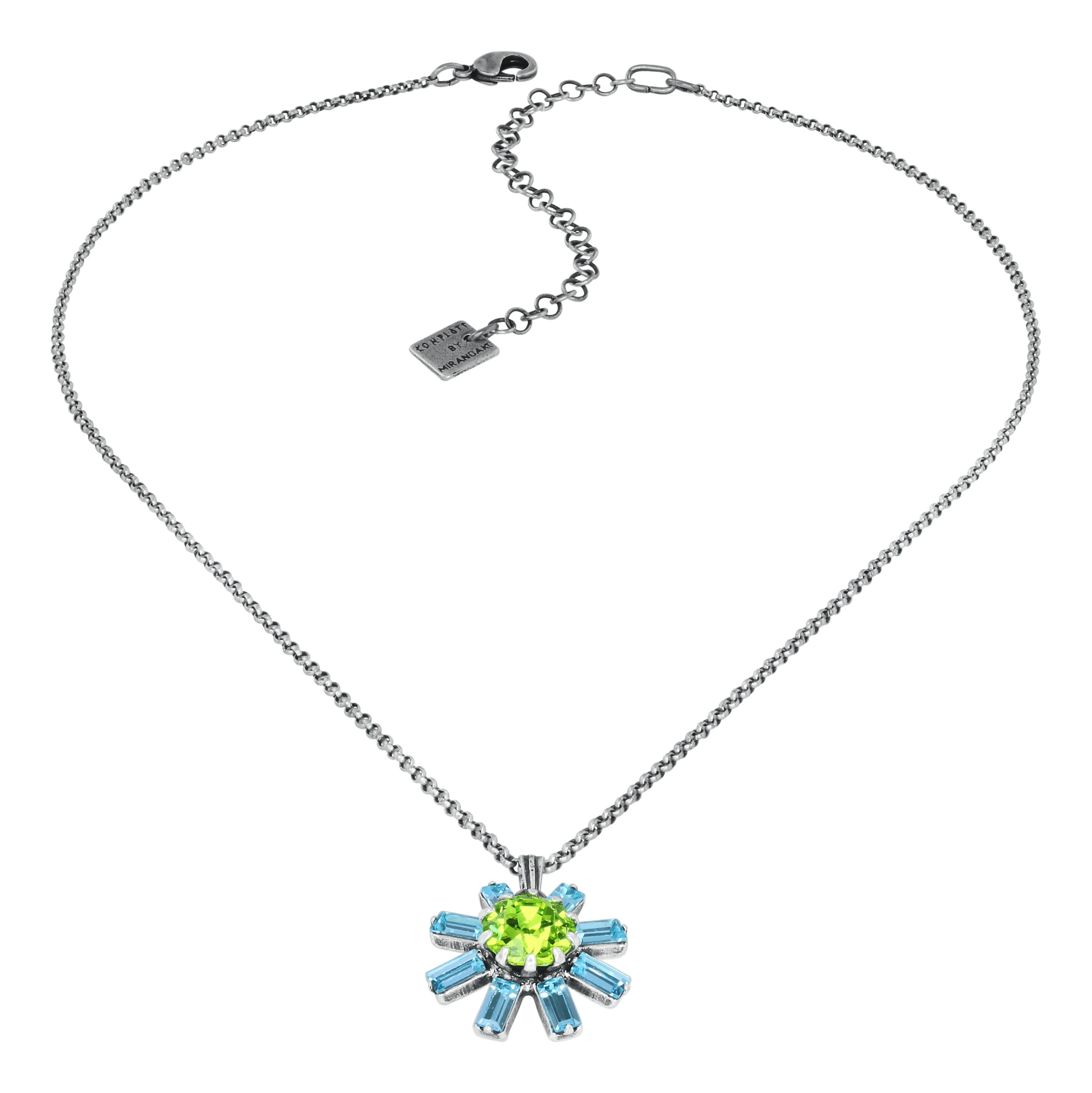 image for Necklace Pendant Artdecode Pastel Multi  