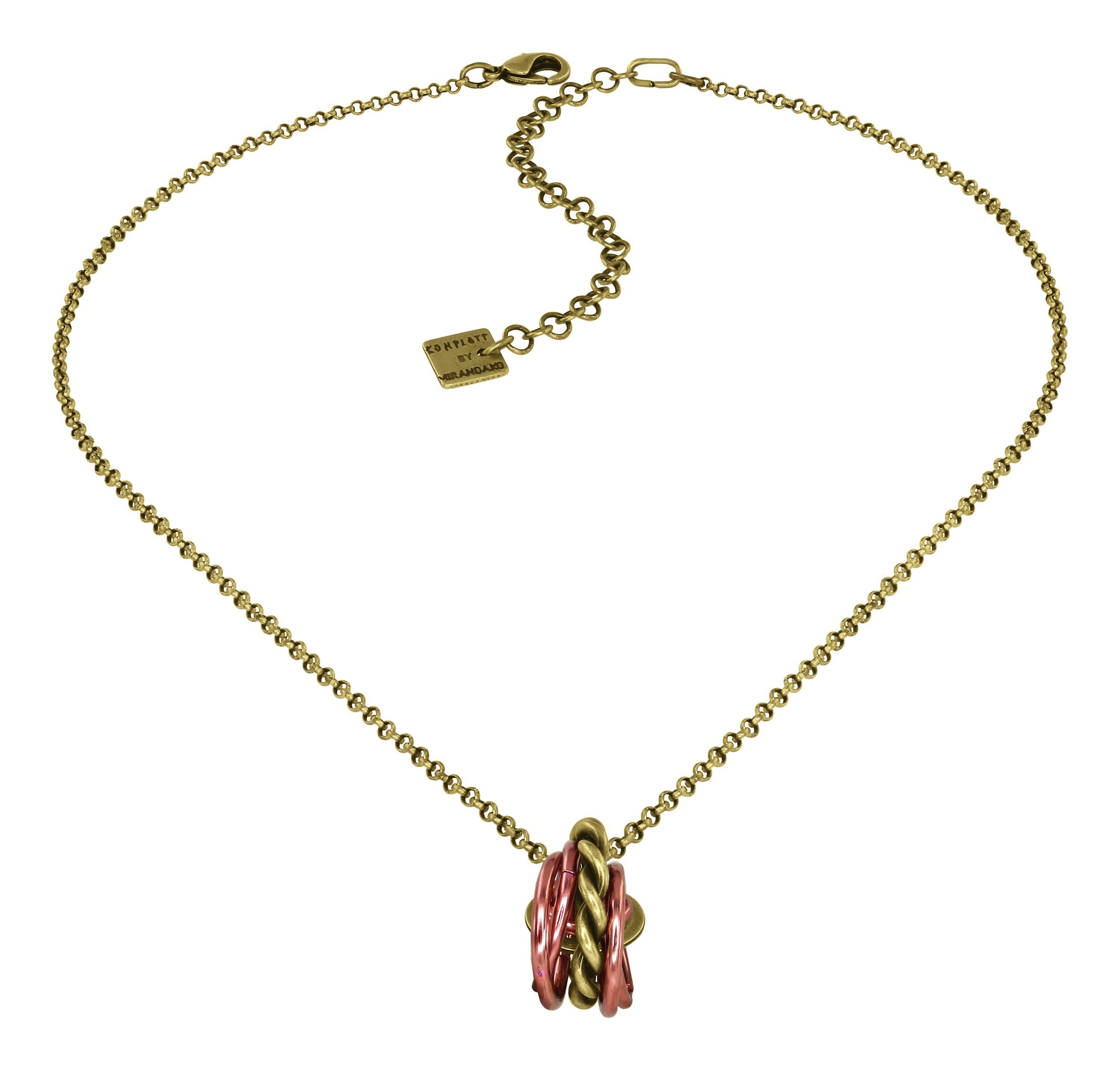 image pour Collier pendant Kaleidotropical Rose Foncé  