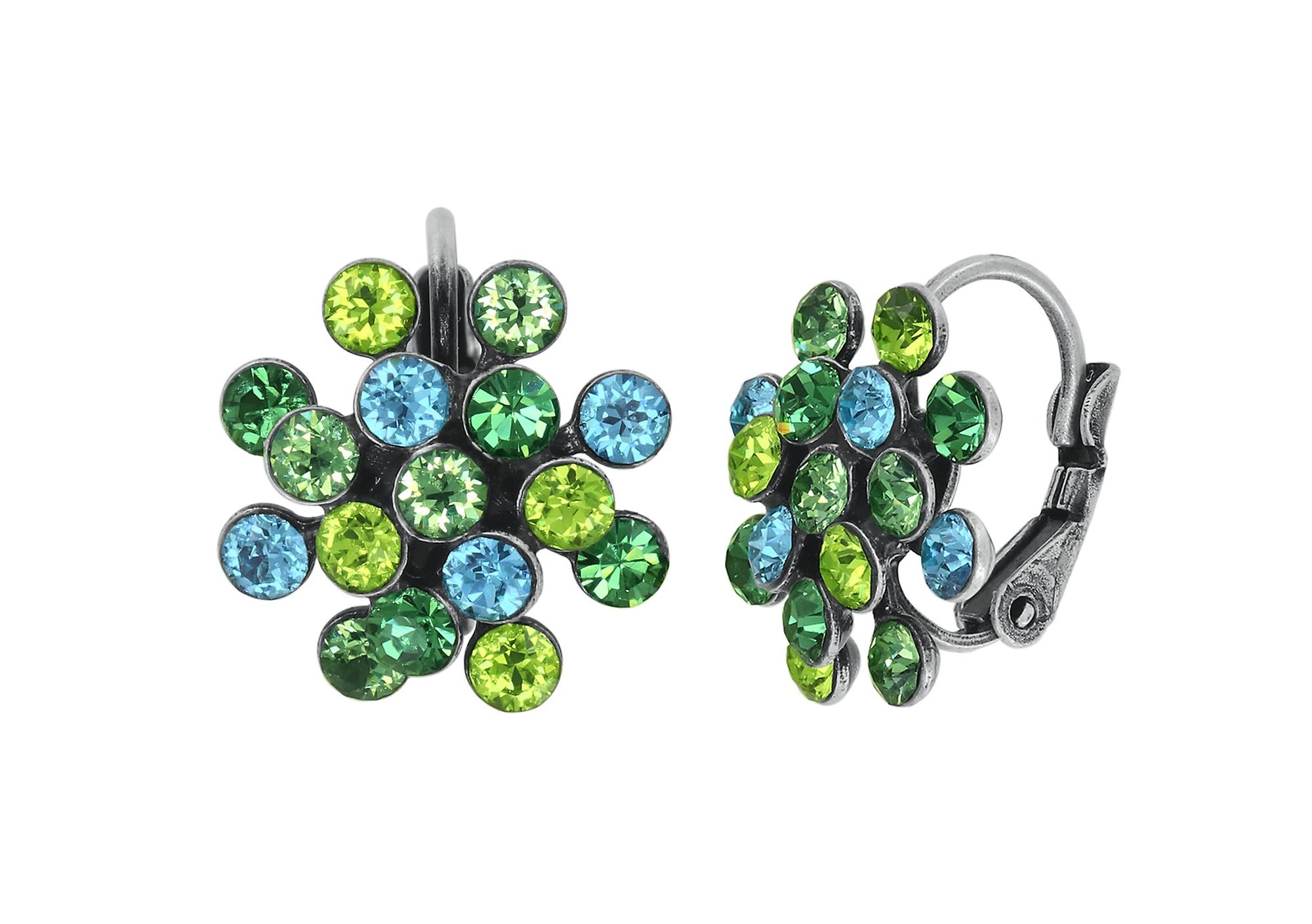 image pour Boucles d'oreilles Eurowire Magic Fireball Vert Clair  mini