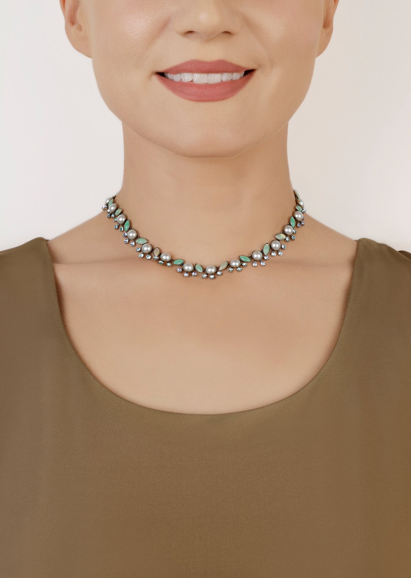 image pour Collier Margarita Vert  