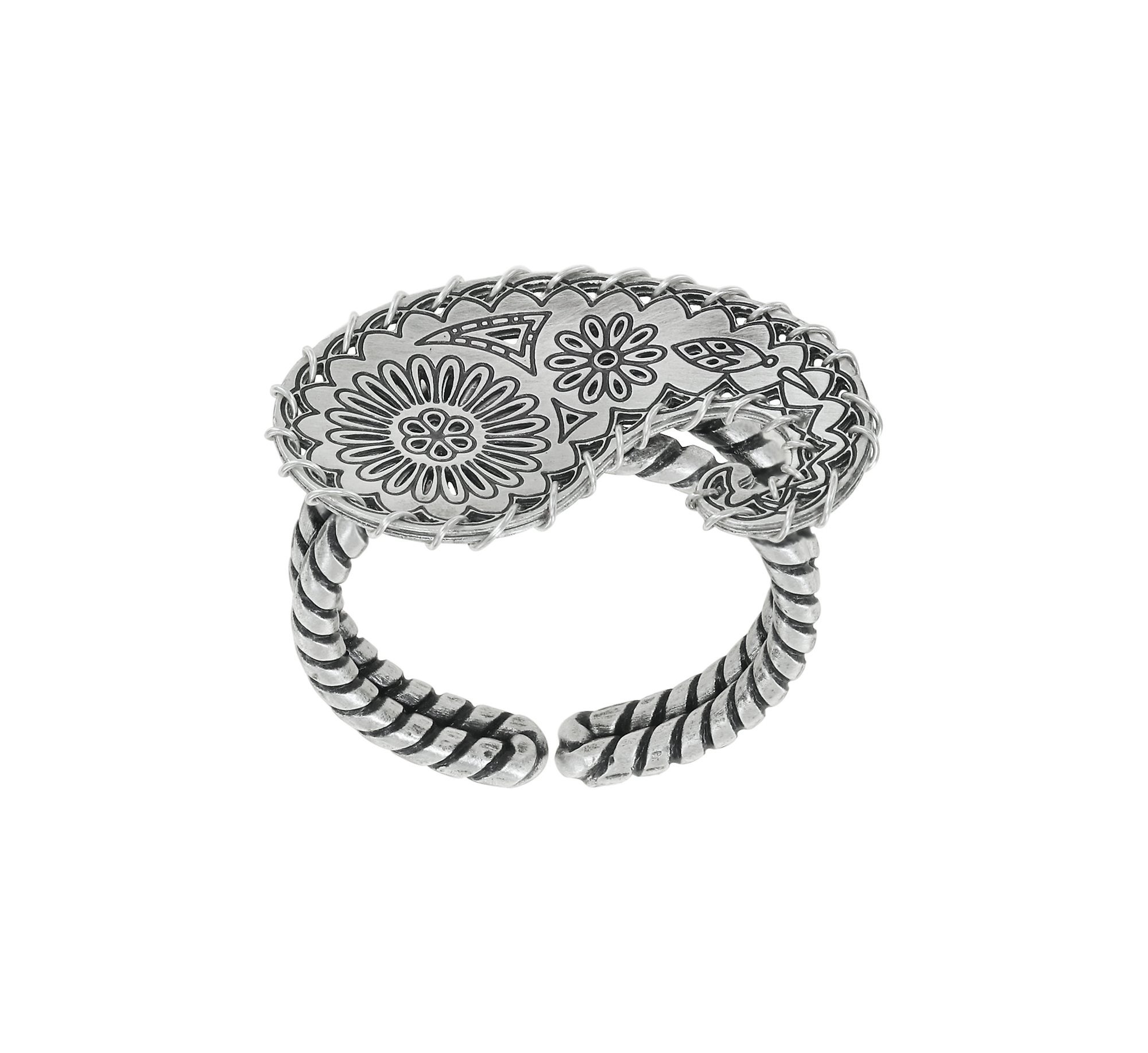 Bild für Ring Paisley Silber  Größe S