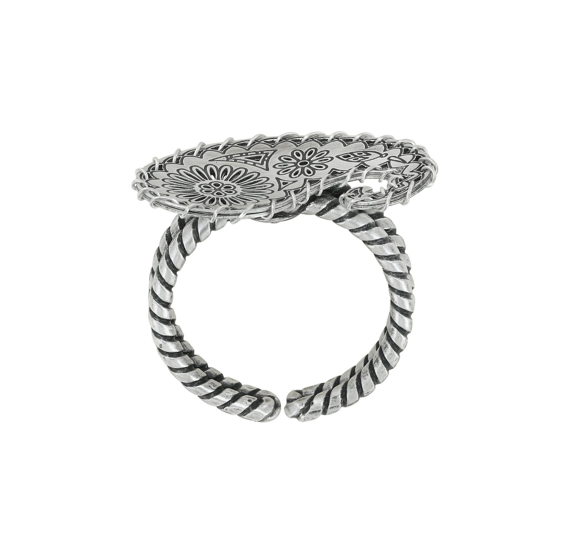 Bild für Ring Paisley Silber  Größe S