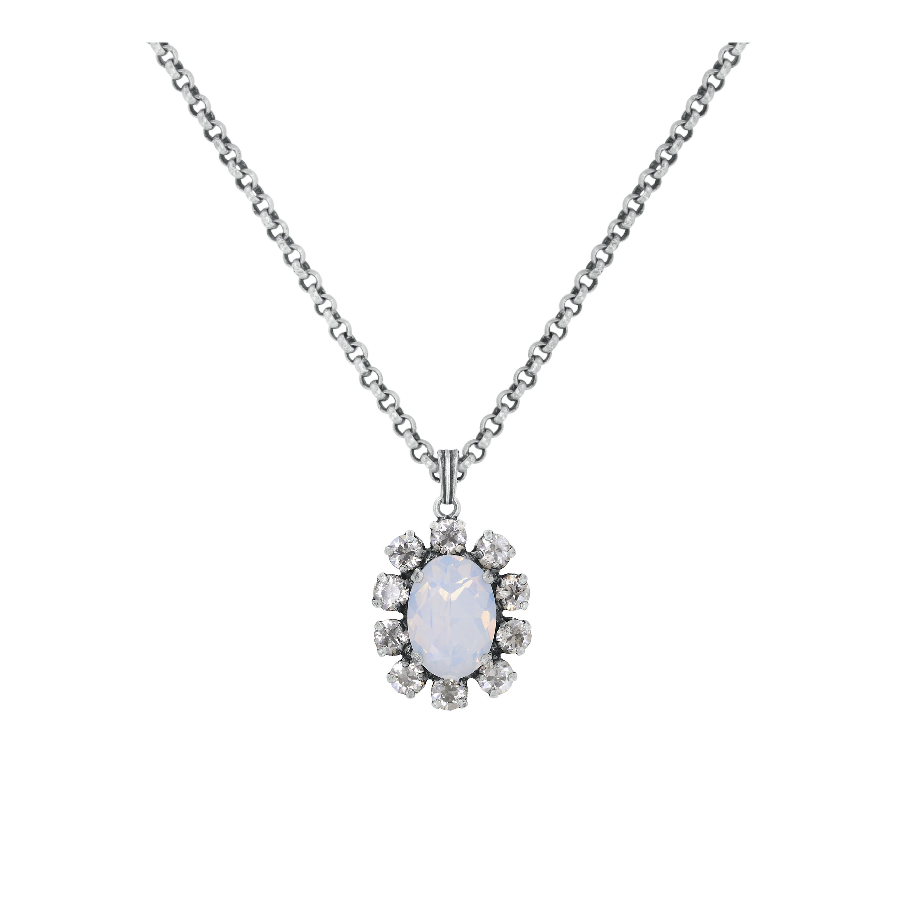 image pour Collier pendant Artdecode Blanc  