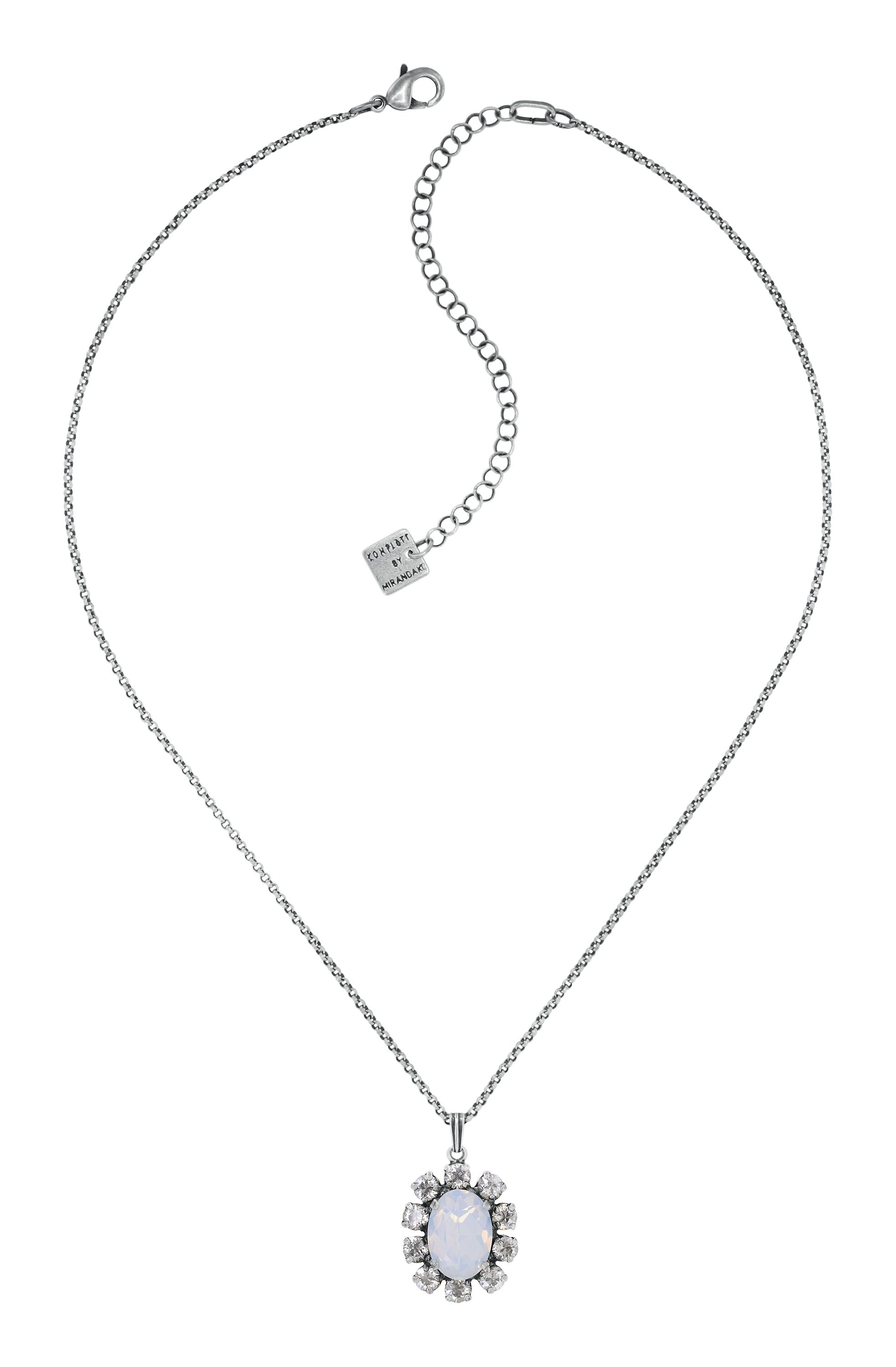 image pour Collier pendant Artdecode Blanc  