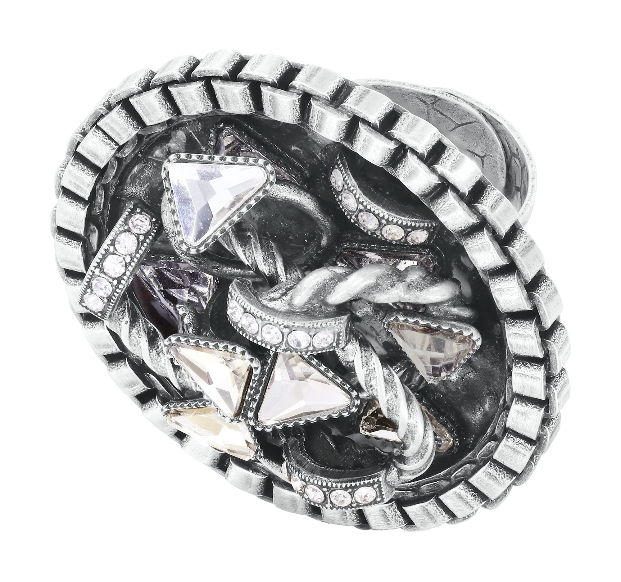 image pour Anneau Rings & Rhythm Argent  