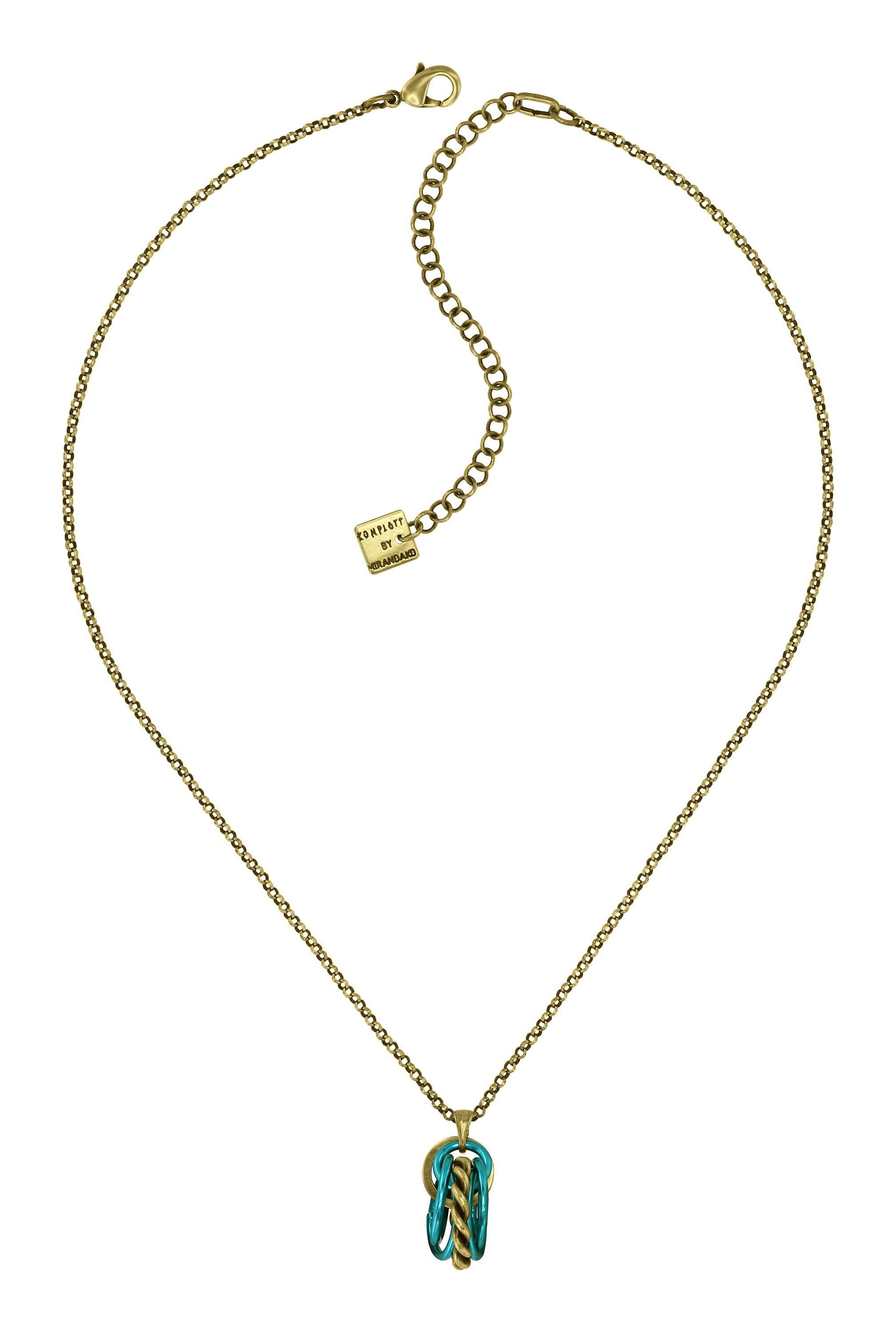 Bild für Halskette mit Anh&auml;nger Kaleidotropical Grün  