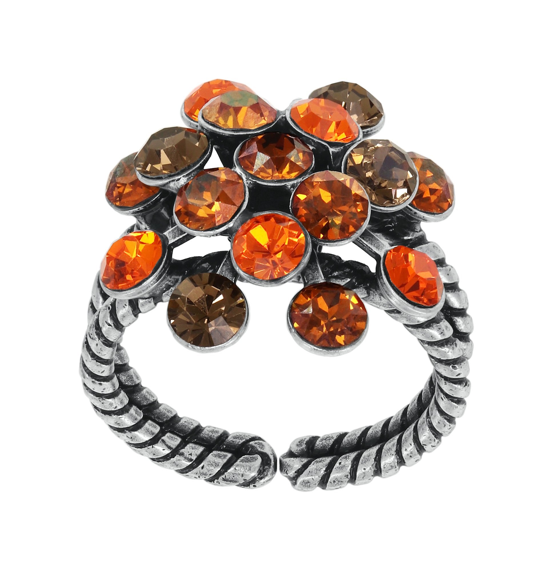 Bild für Ring Magic Fireball Braun / Orange  Classic Size (21mm Ø)
