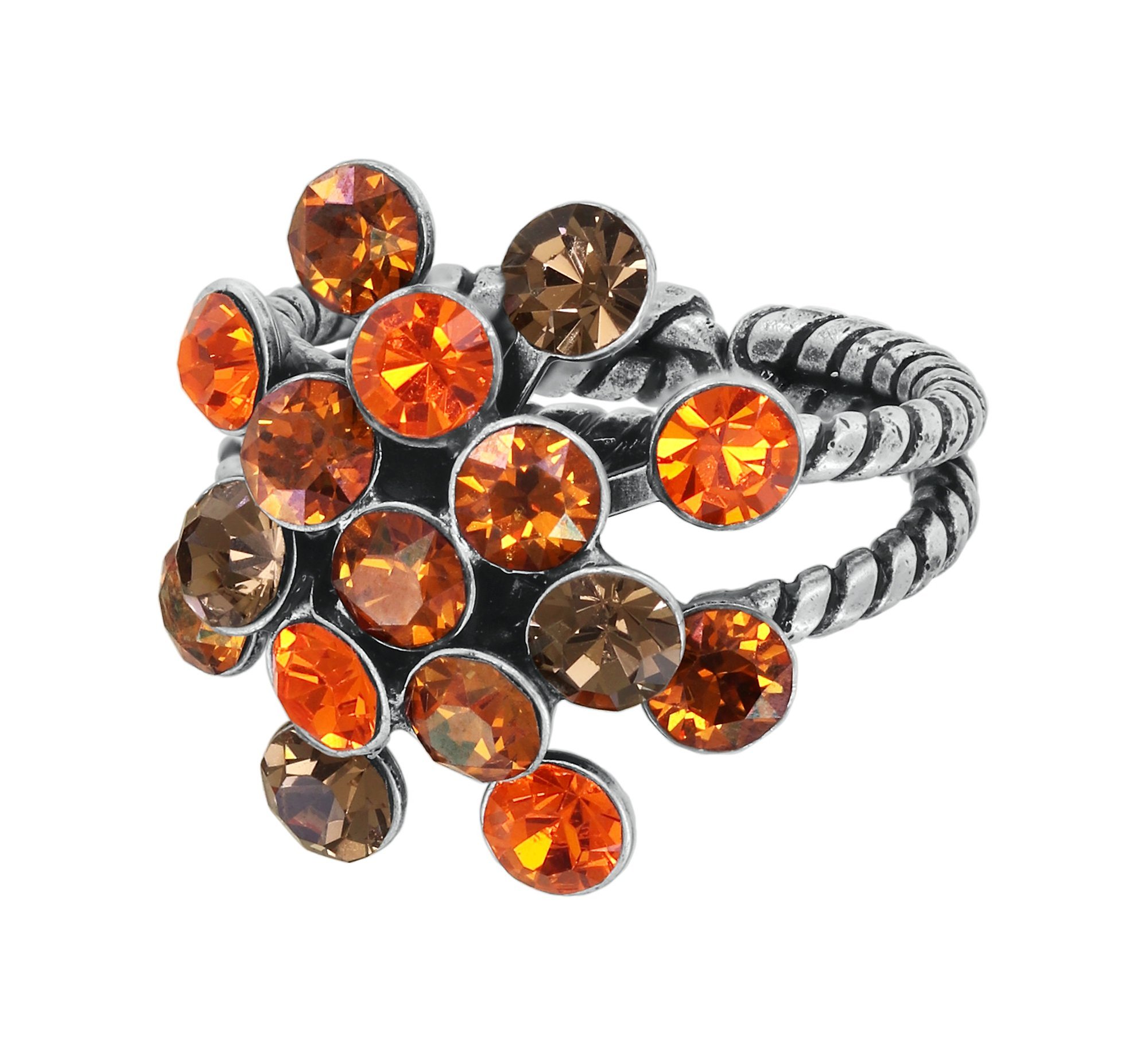 Bild für Ring Magic Fireball Braun / Orange  Classic Size (21mm Ø)