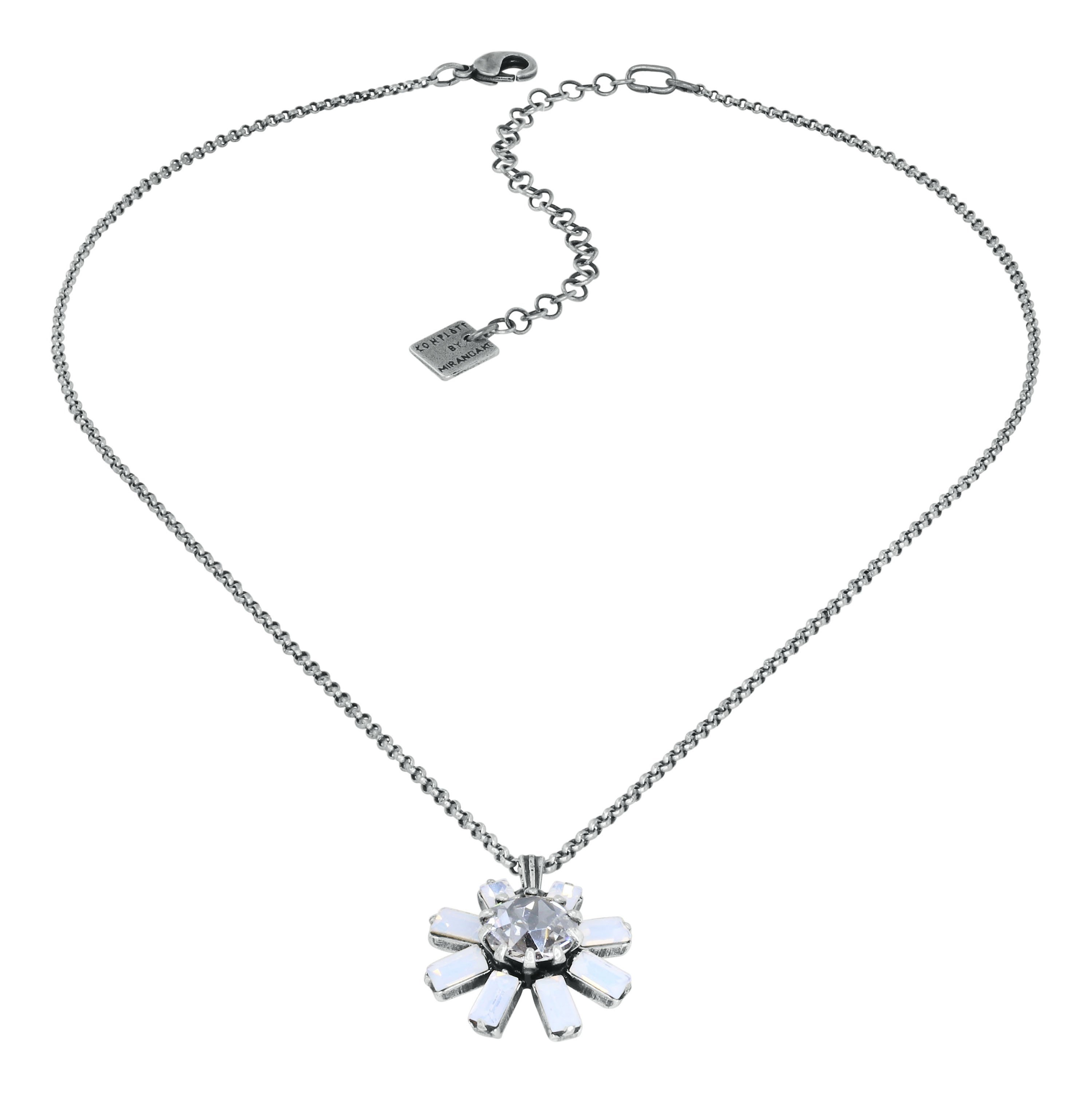 image pour Collier pendant Artdecode Blanc  