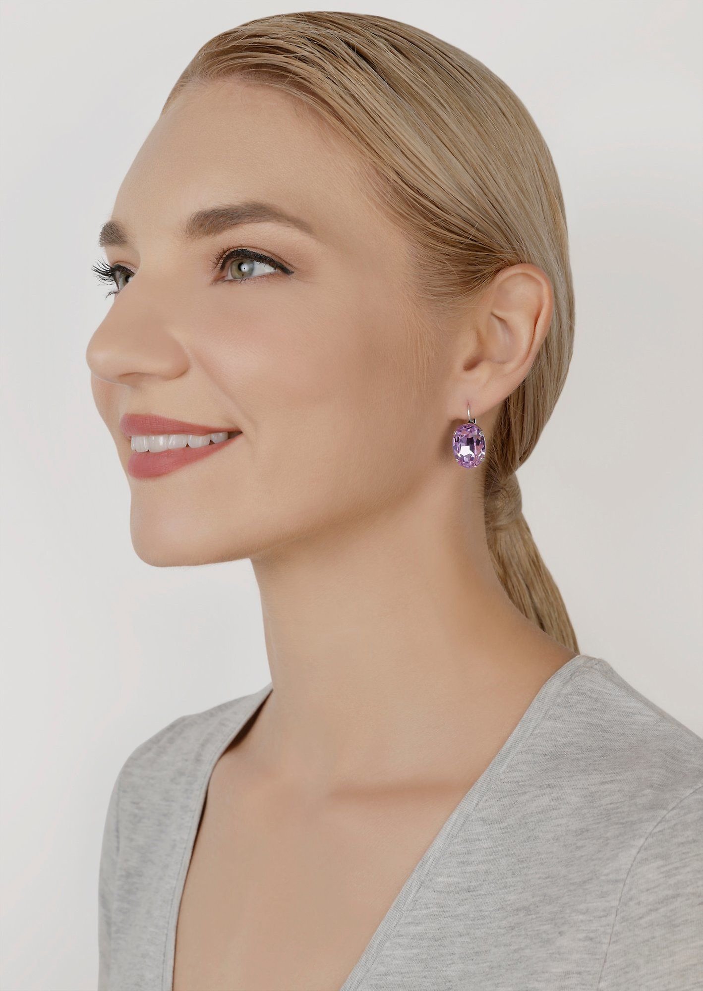 image pour Boucles d'oreilles Eurowire Artdecode Lila  