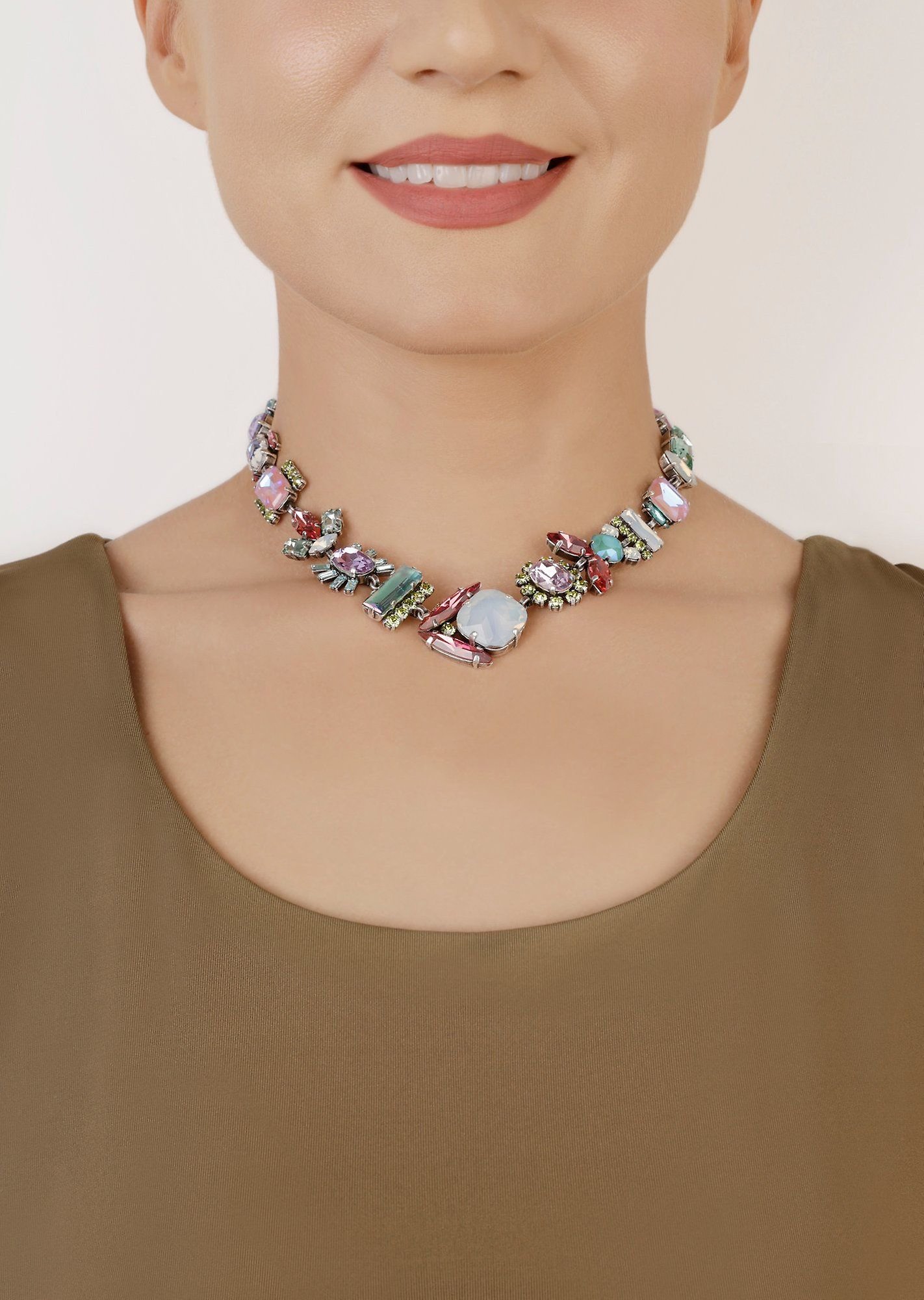Bild für Halskette Collier Artdecode Pastell Multi  
