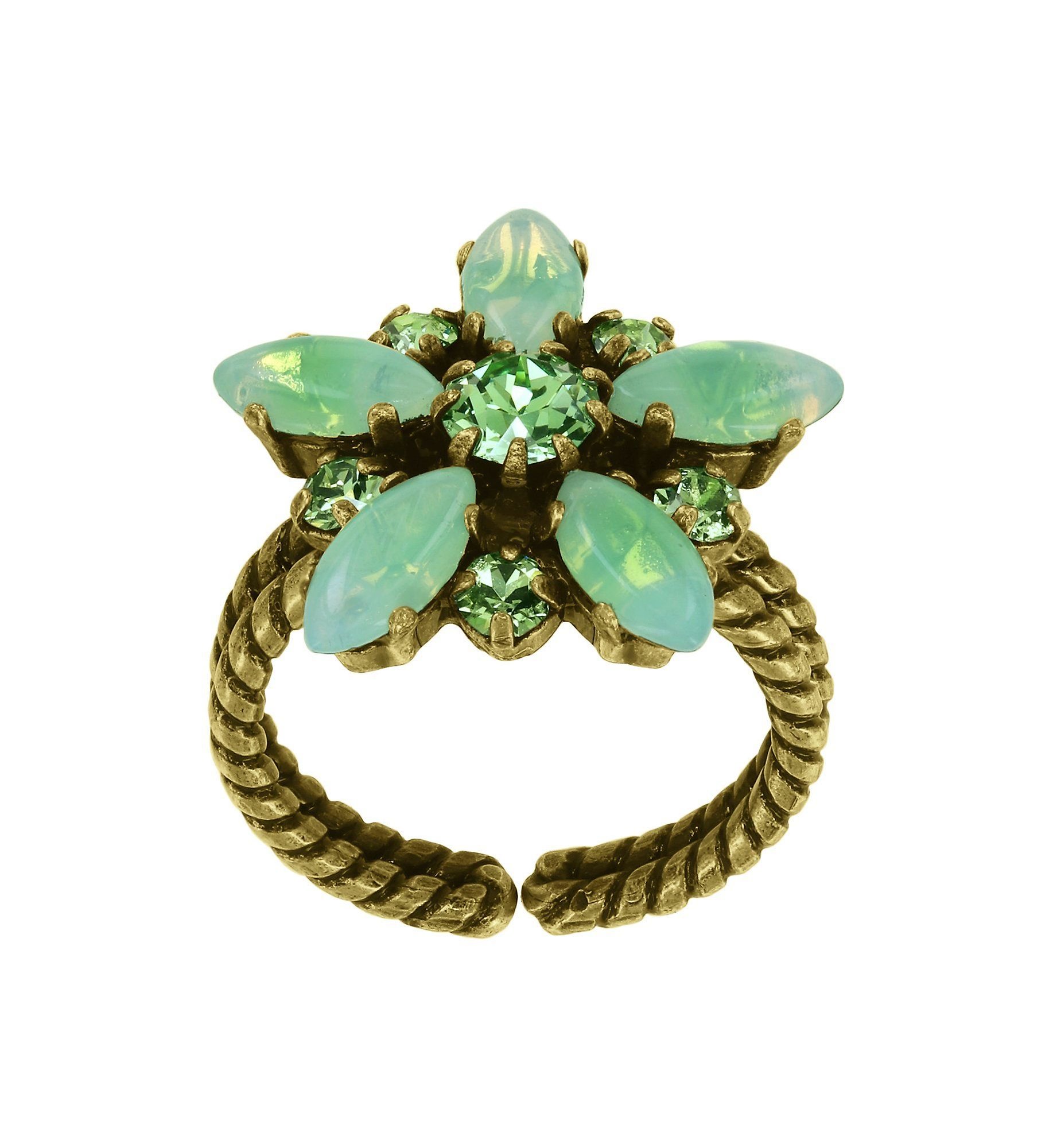 Bild für Ring Sabrina Vintage Grün Color 2 