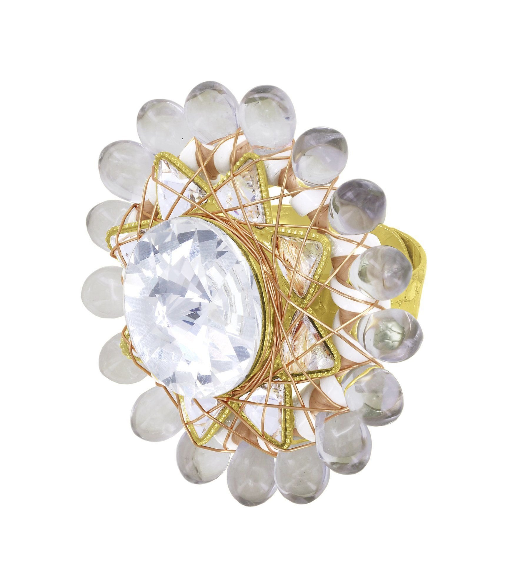 image for Ring Kaleidotropical White  