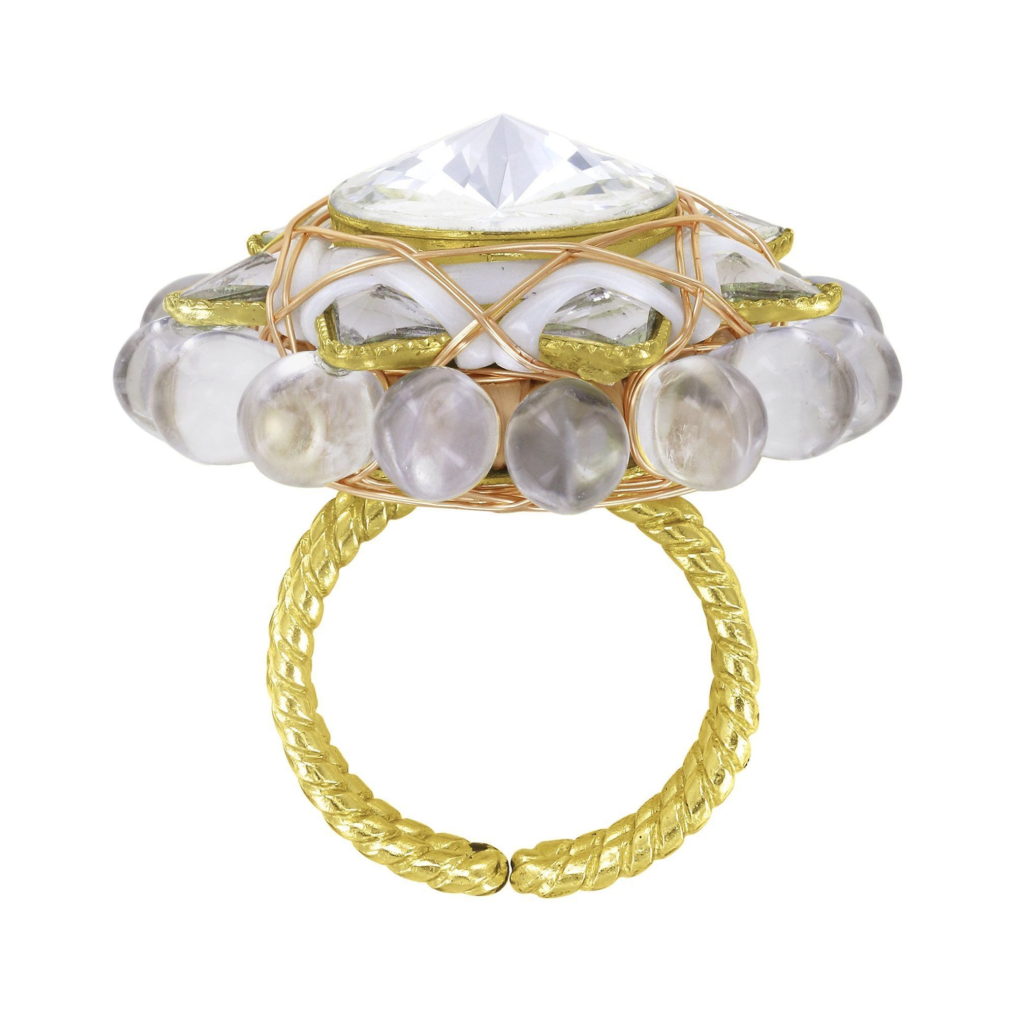 image pour Anneau Kaleidotropical Blanc  