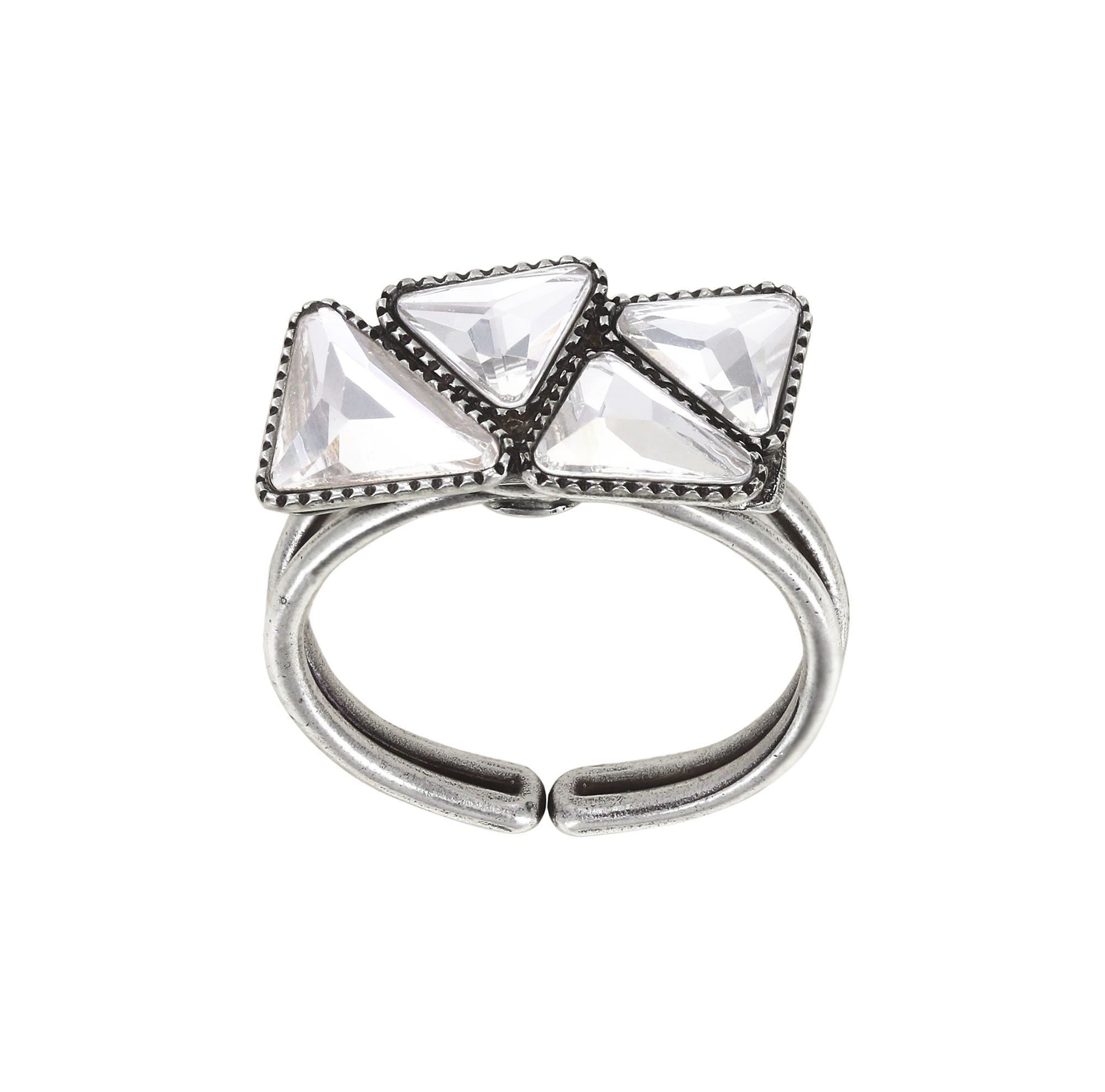 image pour Anneau Jumping Angles Argent  