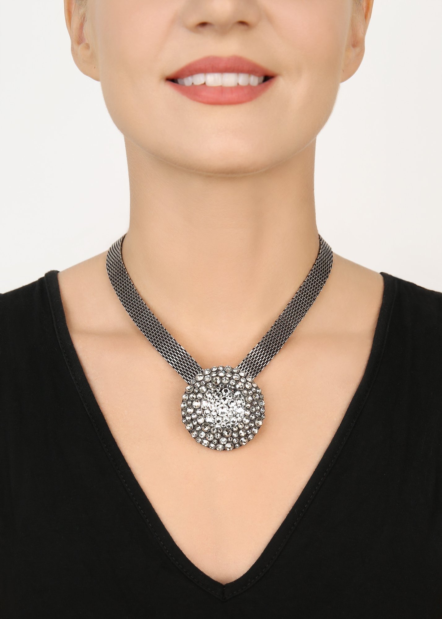 image pour Collier Inside Out Blanc  size XL