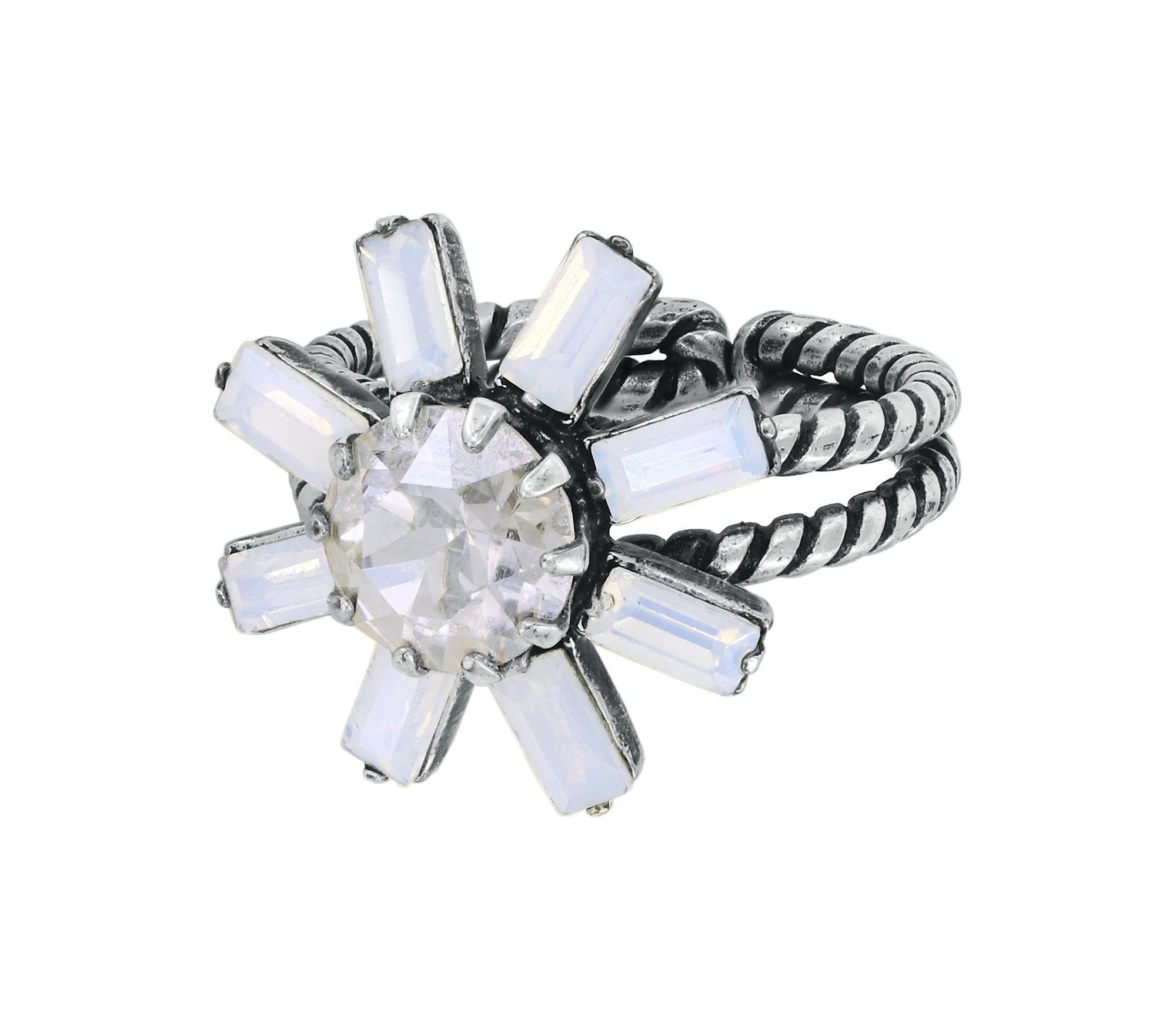 image for Ring Artdecode White  