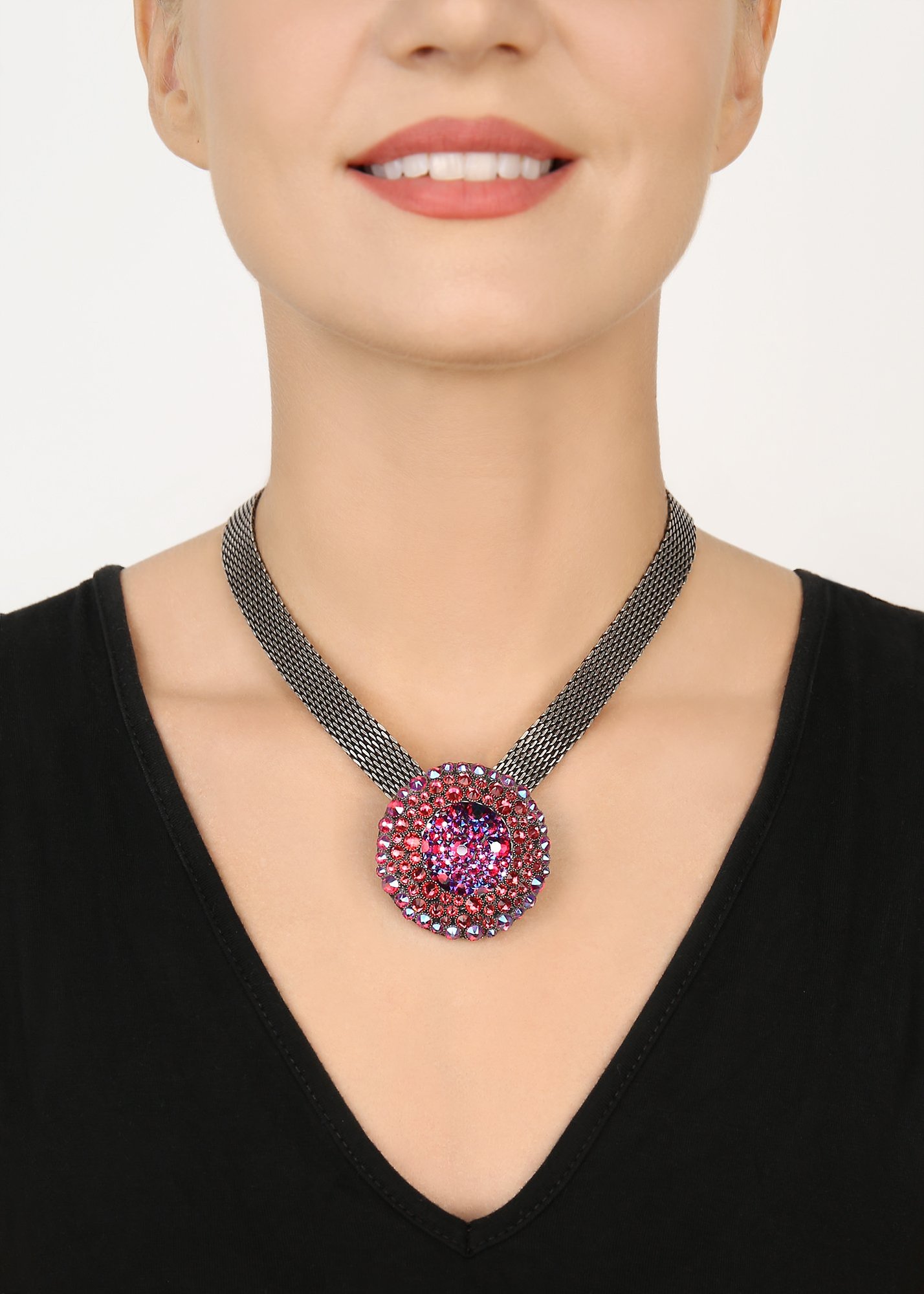 image for Necklace Inside Out Pink  size XL