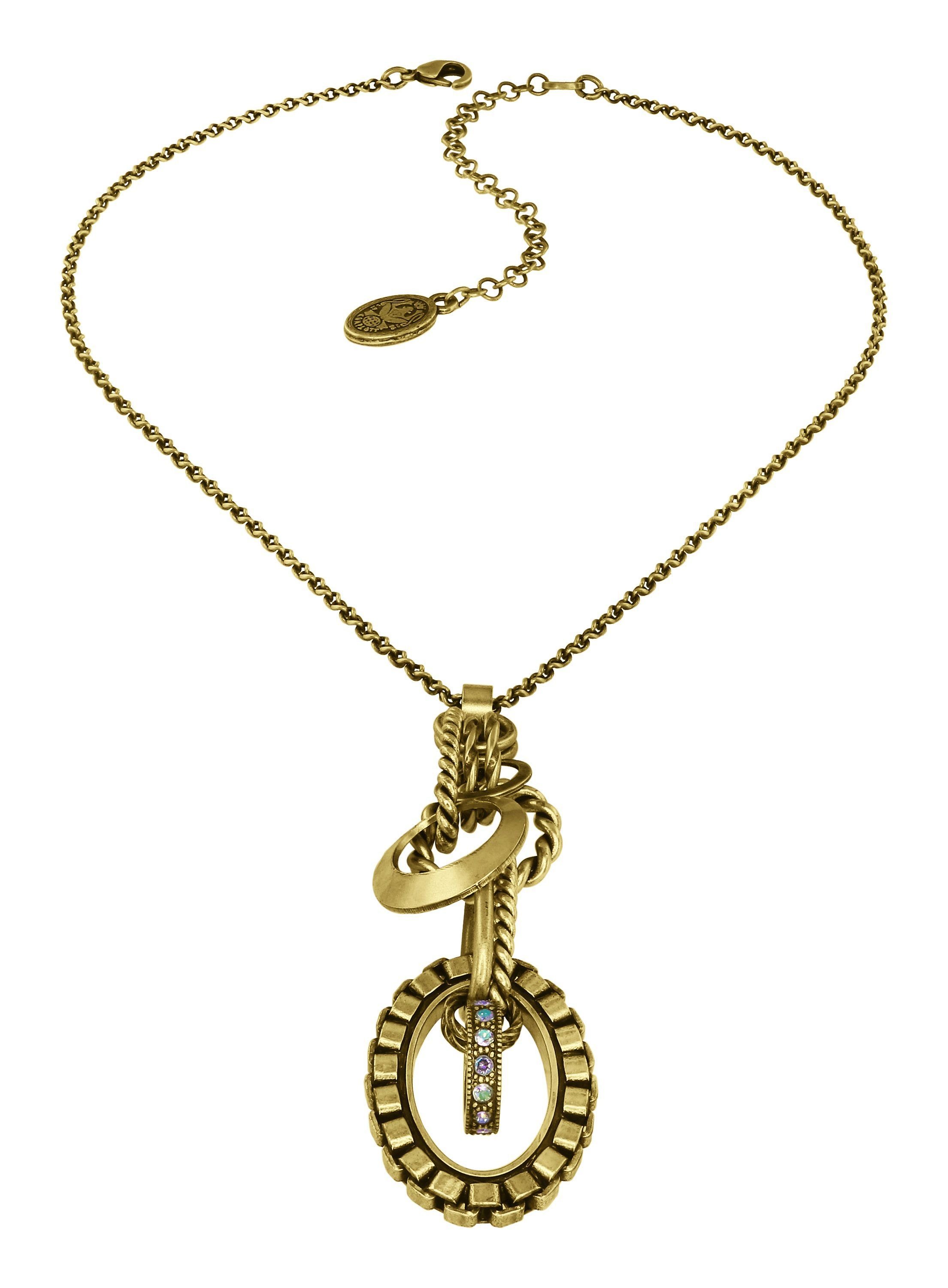 image for Necklace Pendant Rings & Rhythm Brass  