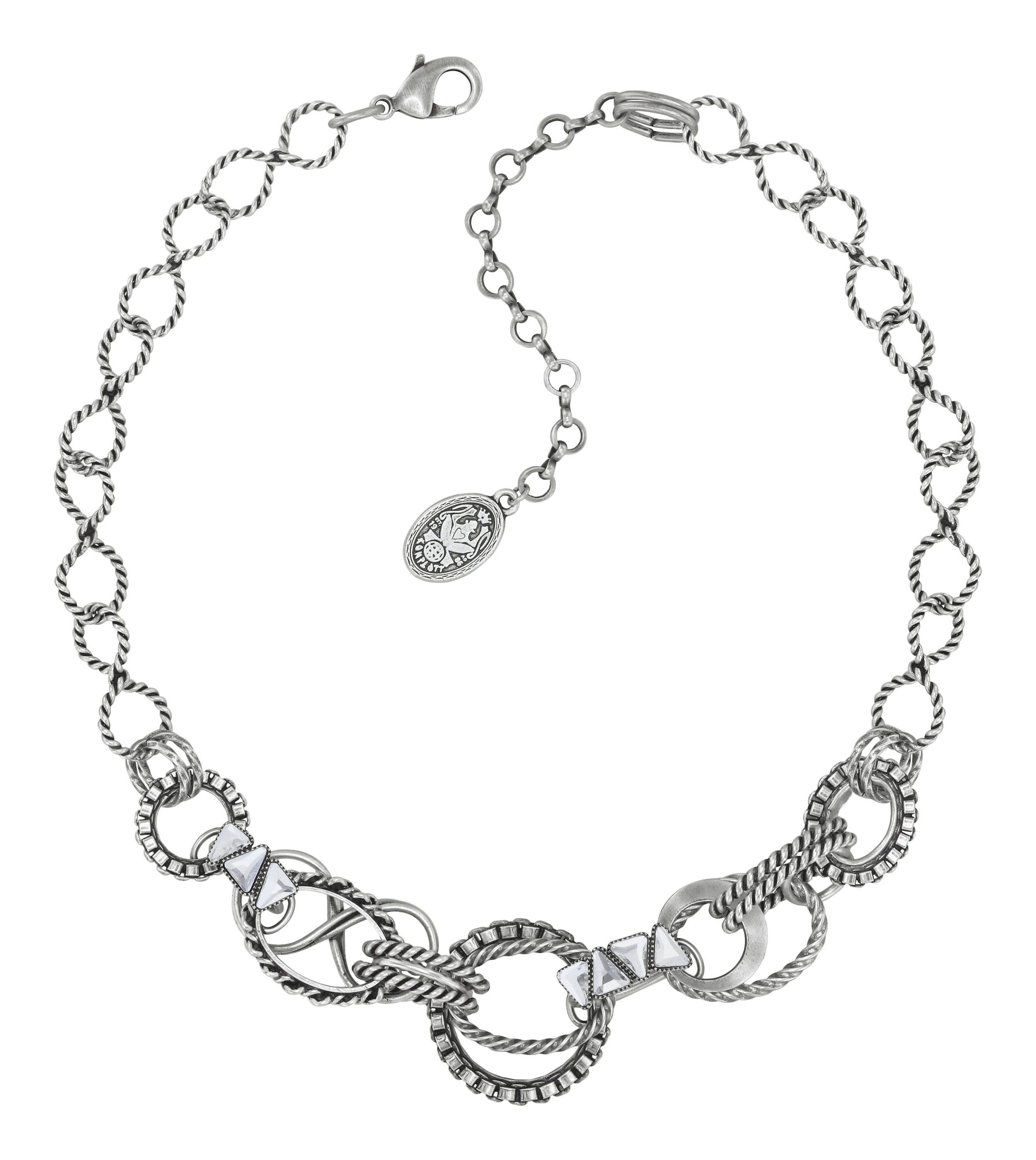 image pour Collier Rings & Rhythm Argent  